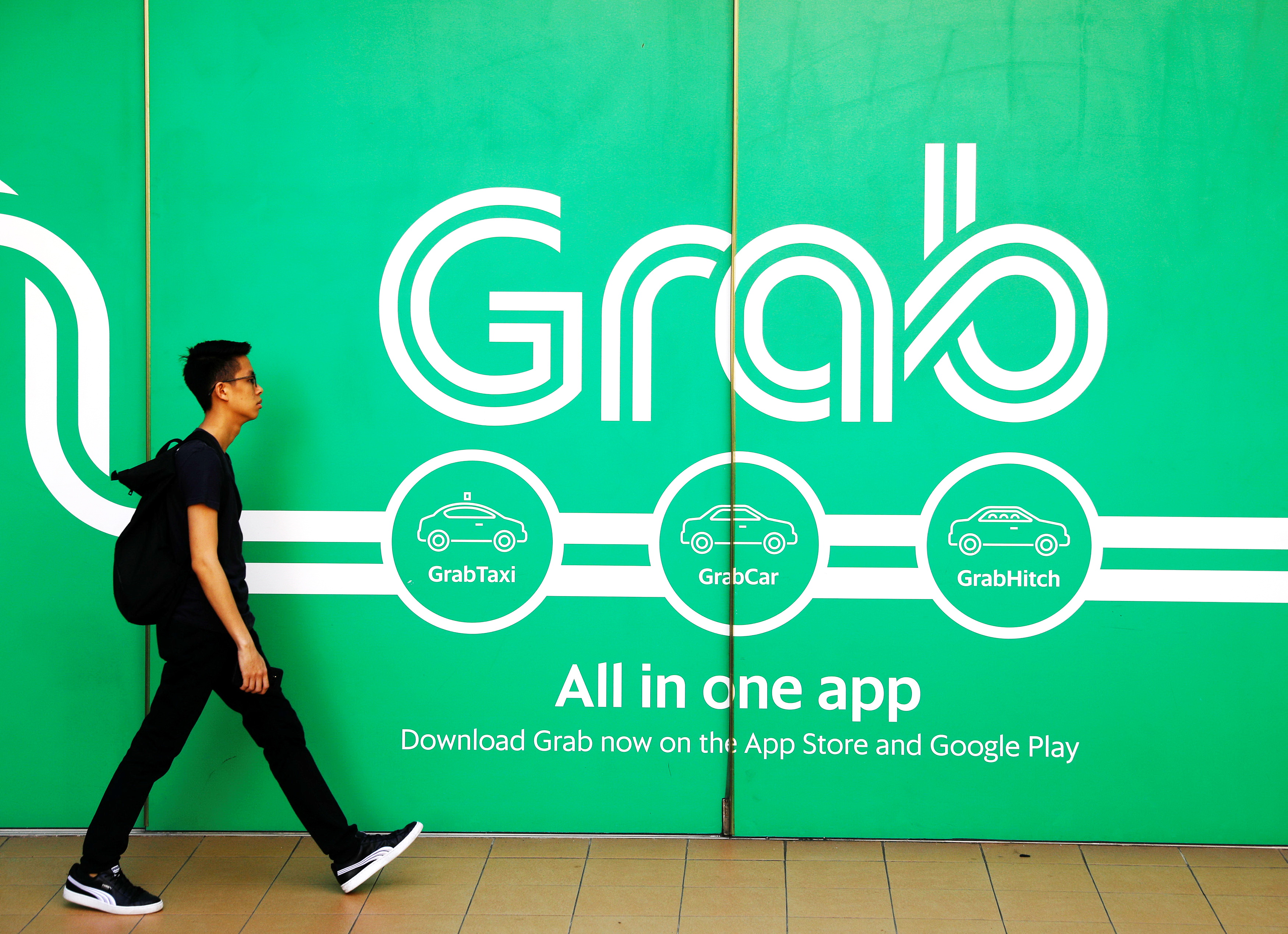 Grab已深入東南亞8個國家336個城市，提供從運輸、快遞、送餐到金融支付等服務。（路透資料圖片）