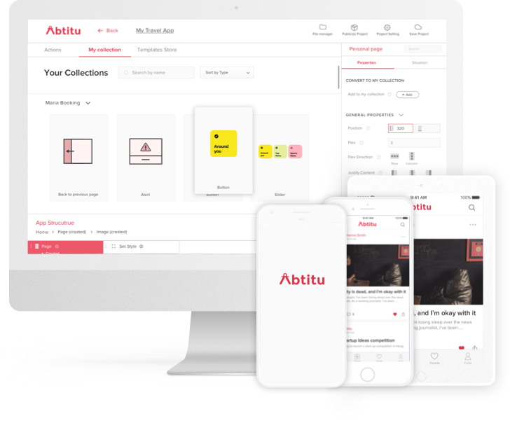 Abtitu平台目前有「Beginner」（新手）和「Enterprise」（企業）兩個版本。（Abtitu網上圖片）