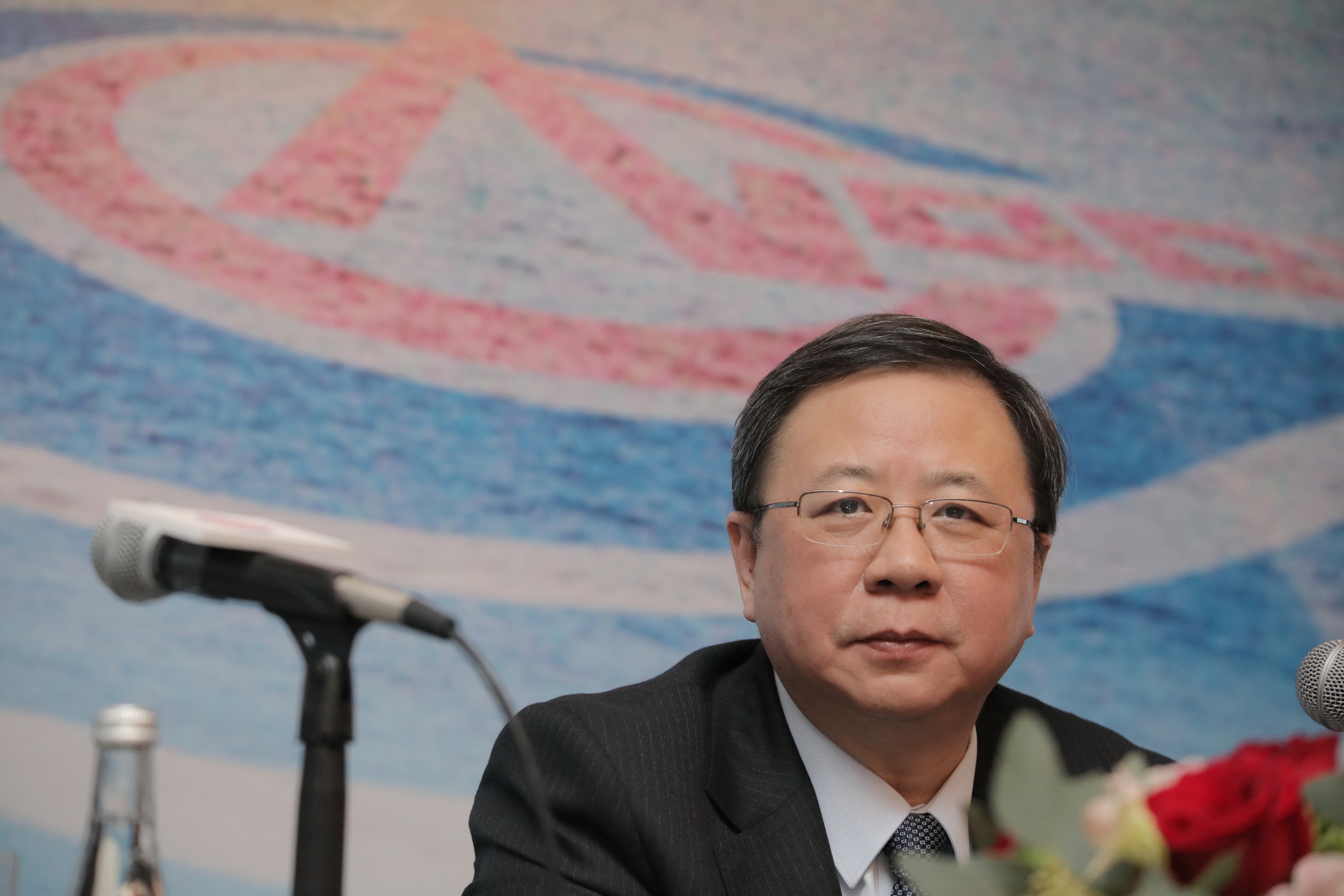 中海油董事長楊華將出任中化集團總經理。（黃俊耀攝）
