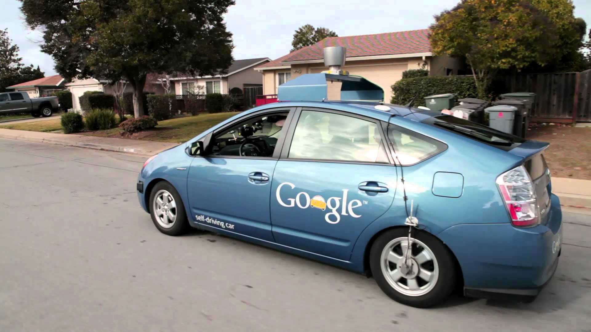 Google積極研發無人駕駛汽車技術，職業司機的生計勢受威脅。（網上圖片）