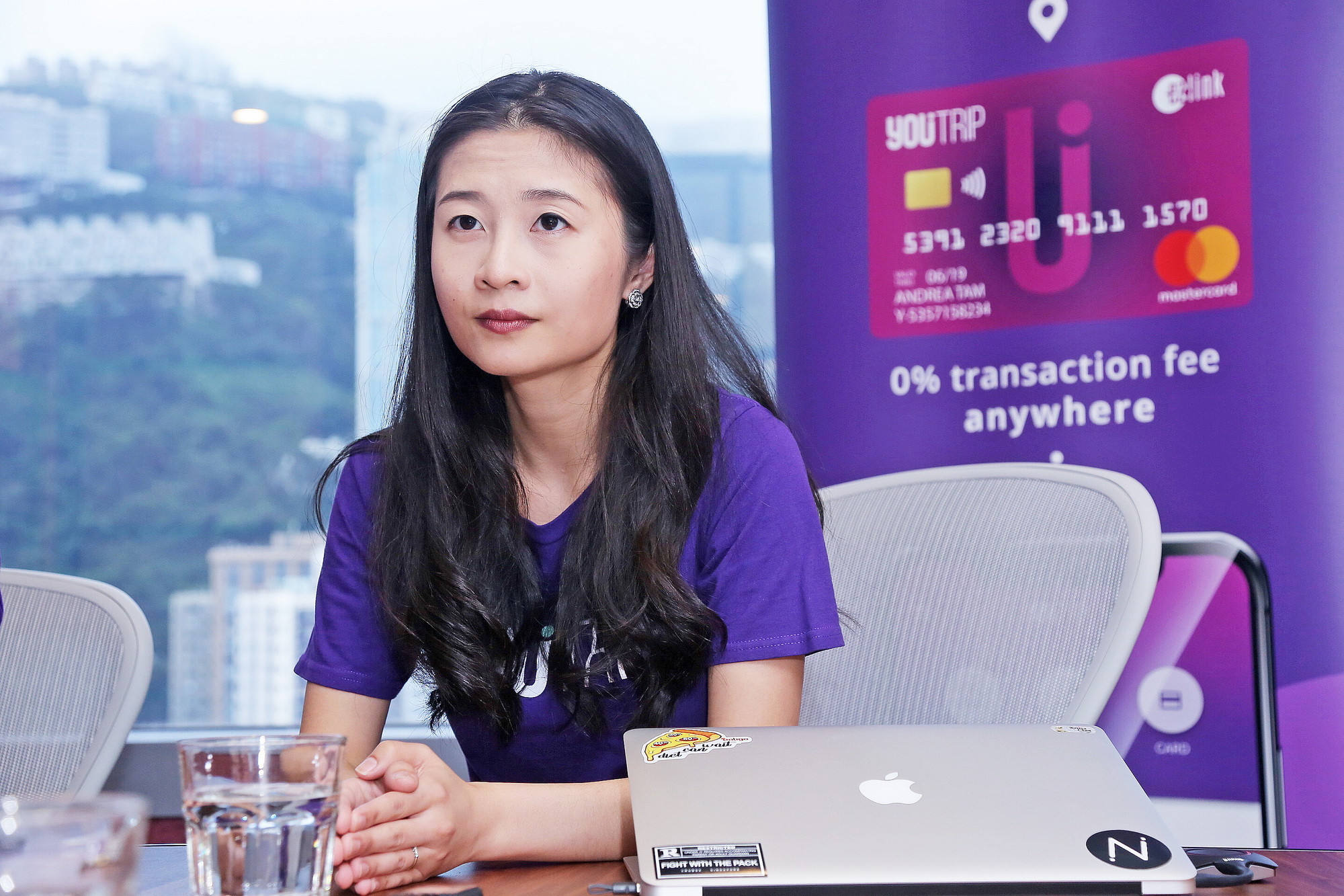 朱穎德表示， YouTrip的長遠目標是成為虛擬銀行，正積極研究新加坡相關的法例與程序。（黃潤根攝）
