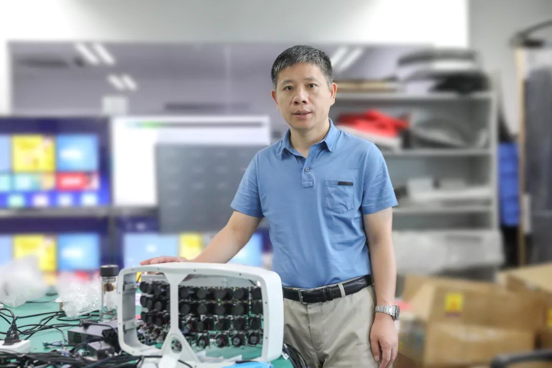 曾曉洋率領的團隊成功自主研發五億級像素雲相機系統。（網上圖片）