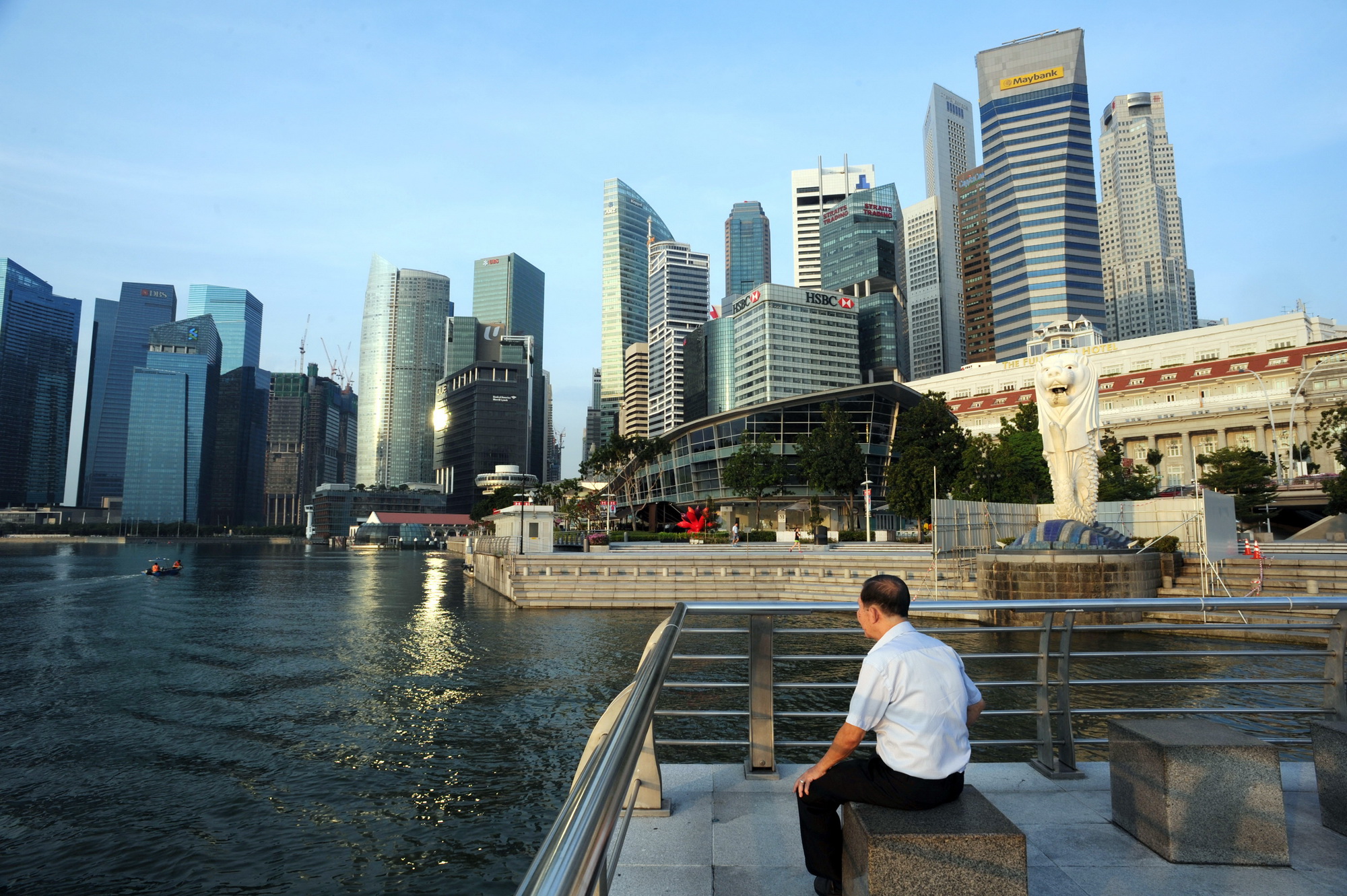 新加坡今年力壓美國，以84.8分成為全球最具競爭力的經濟體。（新華社資料圖片）