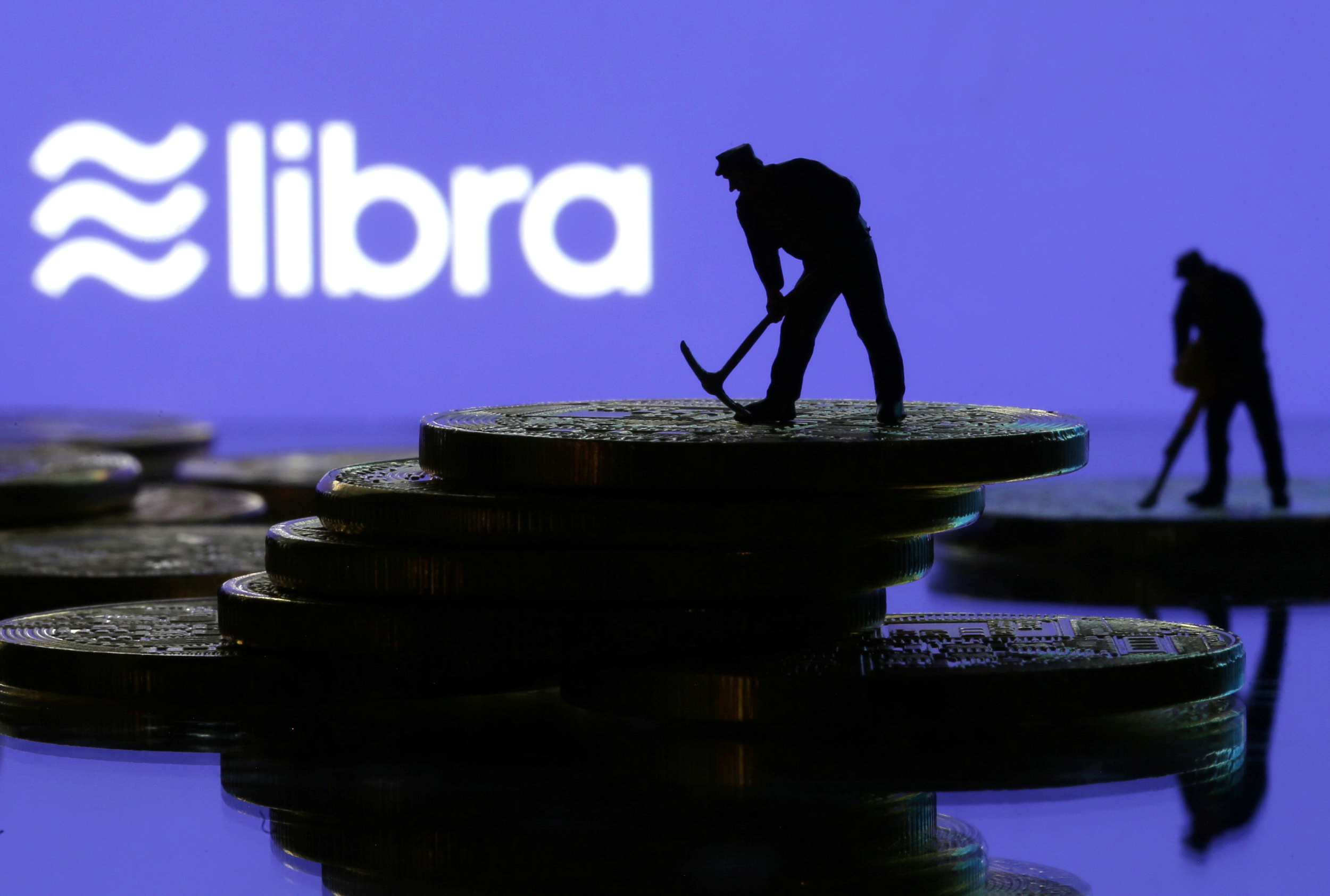 不少金融監管機構對Libra感憂慮，恐其一旦變成國際貨幣，或影響環球金融市場。（路透資料圖片）