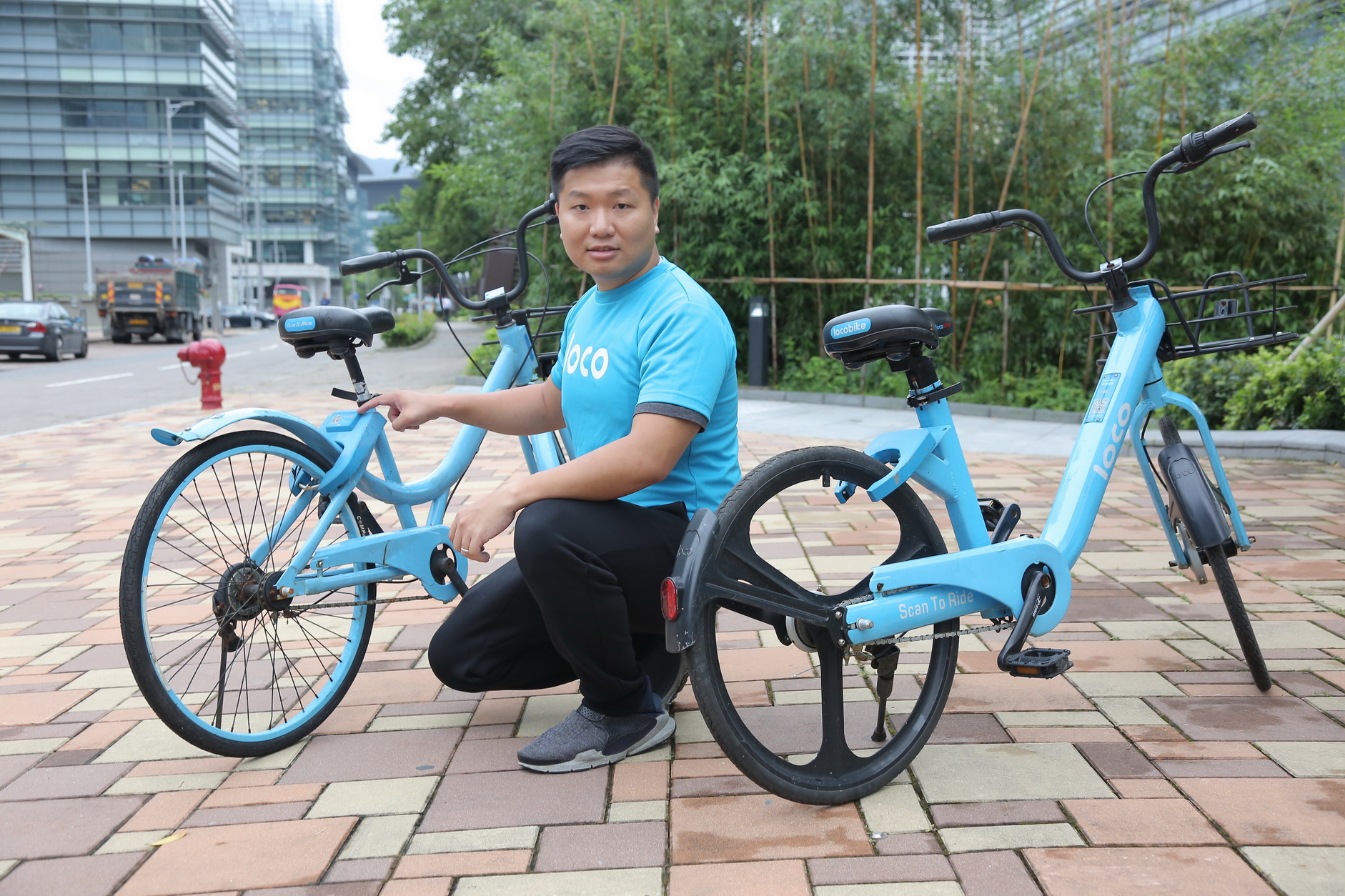 樂區踩創辦人程俊豪指出，今輪資金會用作購買新型號單車，推廣LocoFun服務。（信報資料圖片）