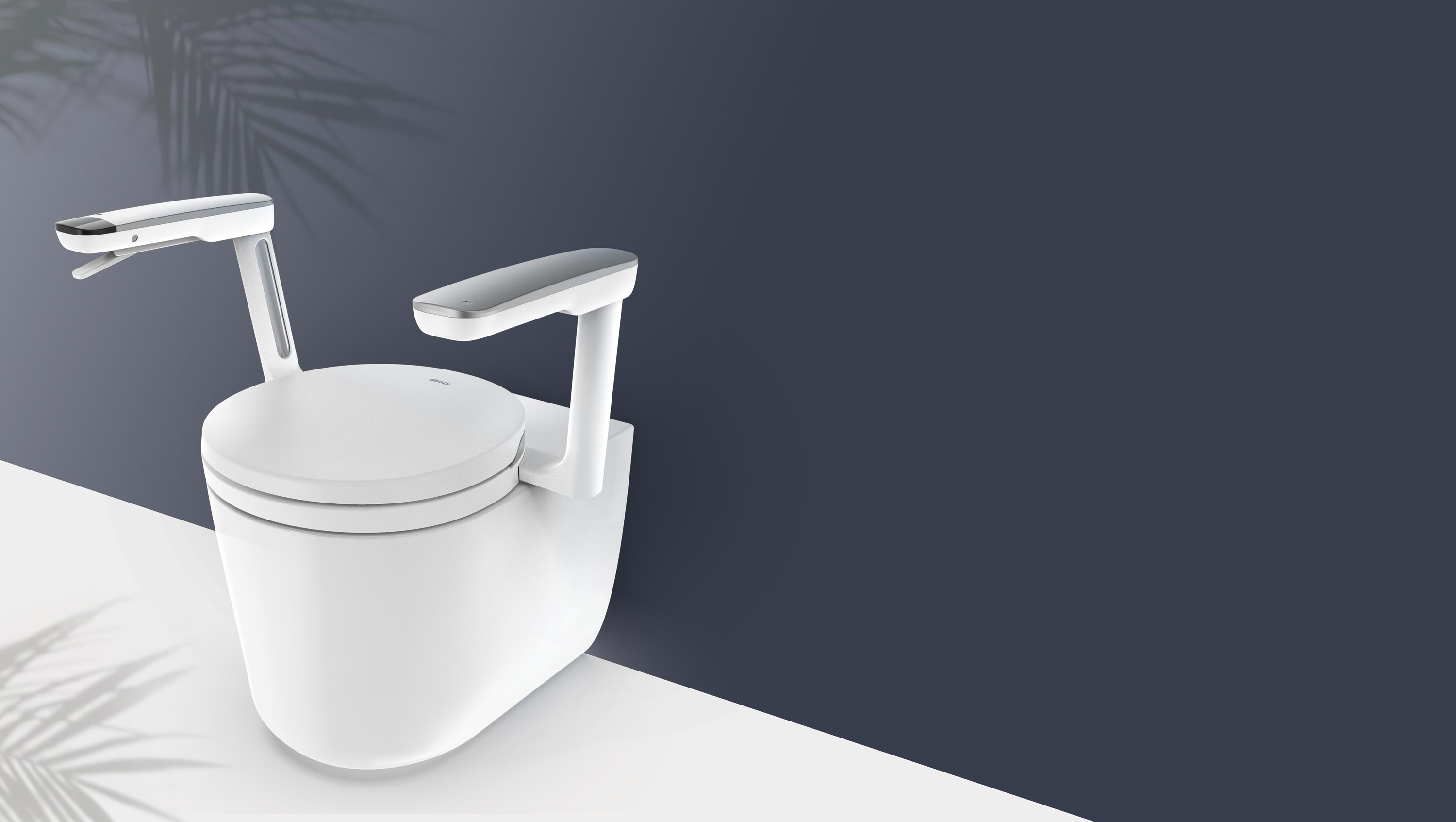 Studio Doozy研發的Violet智能坐廁，適用於行動不便或輪椅人士。（Studio Doozy圖片）