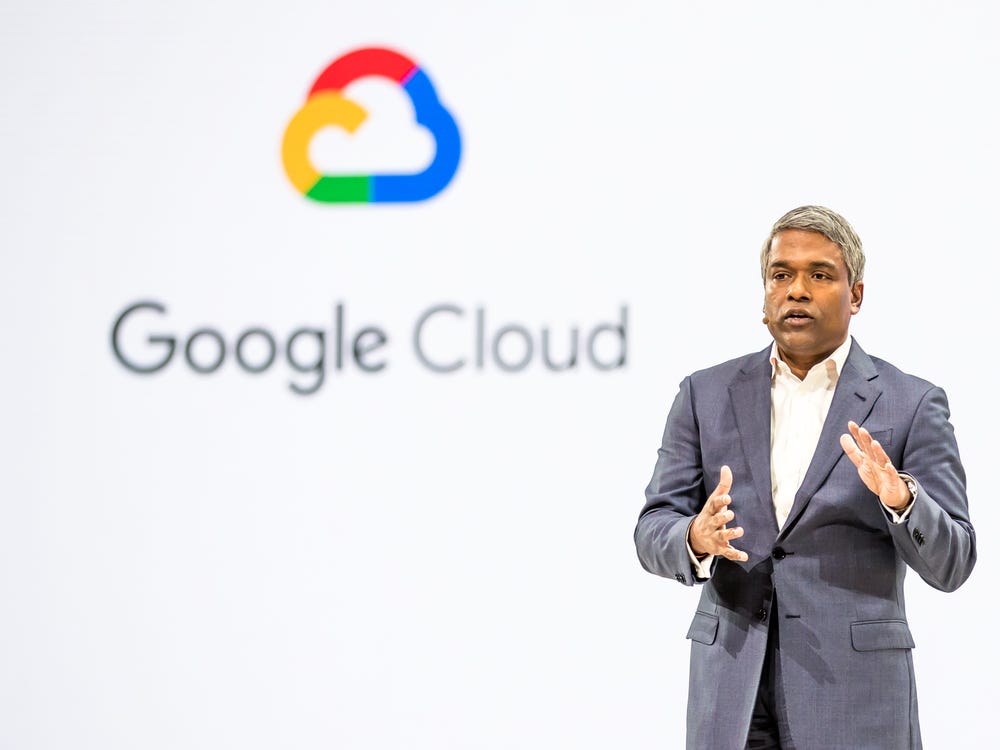 庫里安以企業為本，大改革Google雲端業務，希望業績發力趕上同業。（網上圖片）