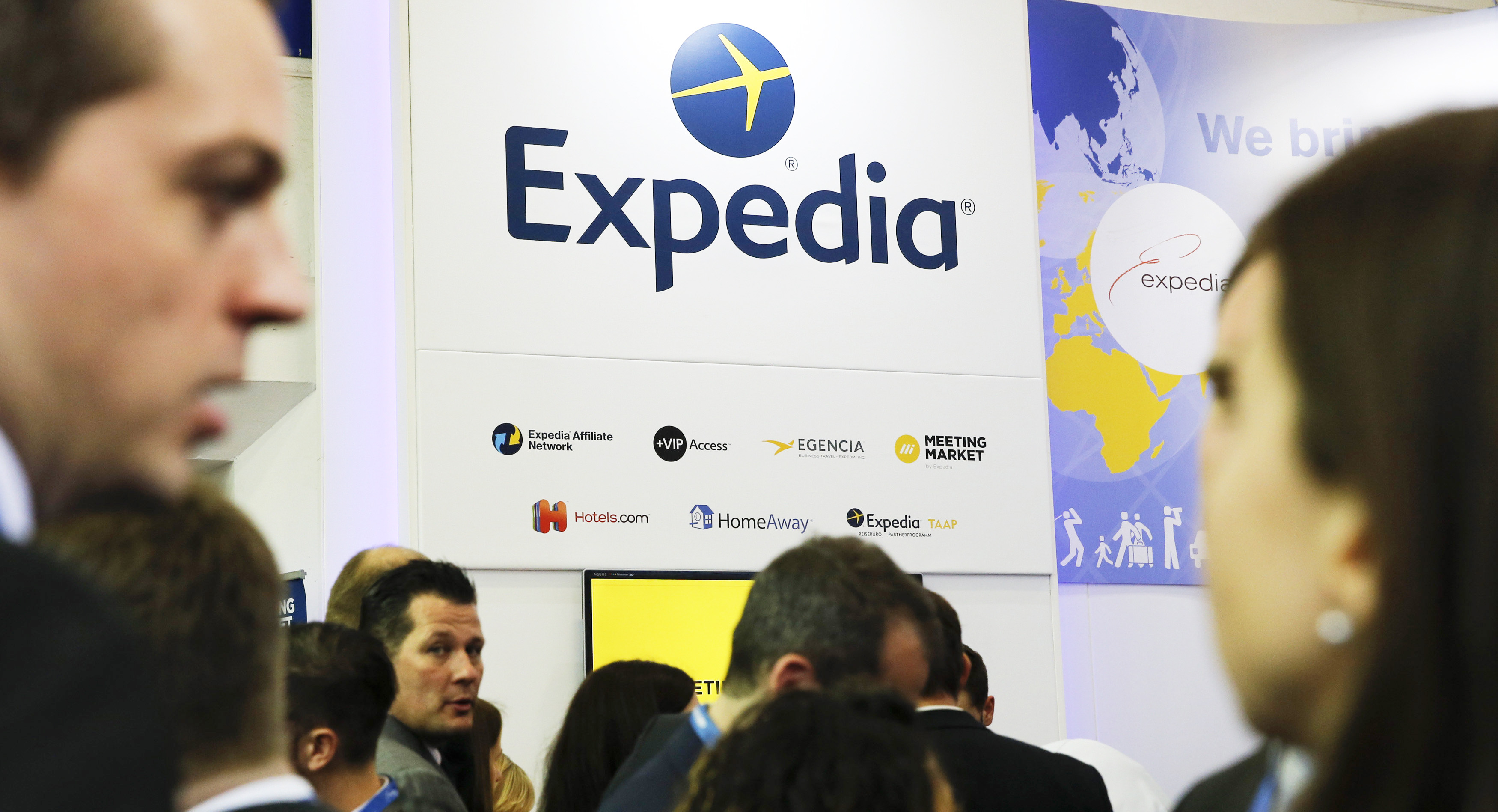Expedia全球有二萬五千四百名員工， 集團旗下擁Hotels.com及Trivago等多個品牌及網站。（路透資料圖片）