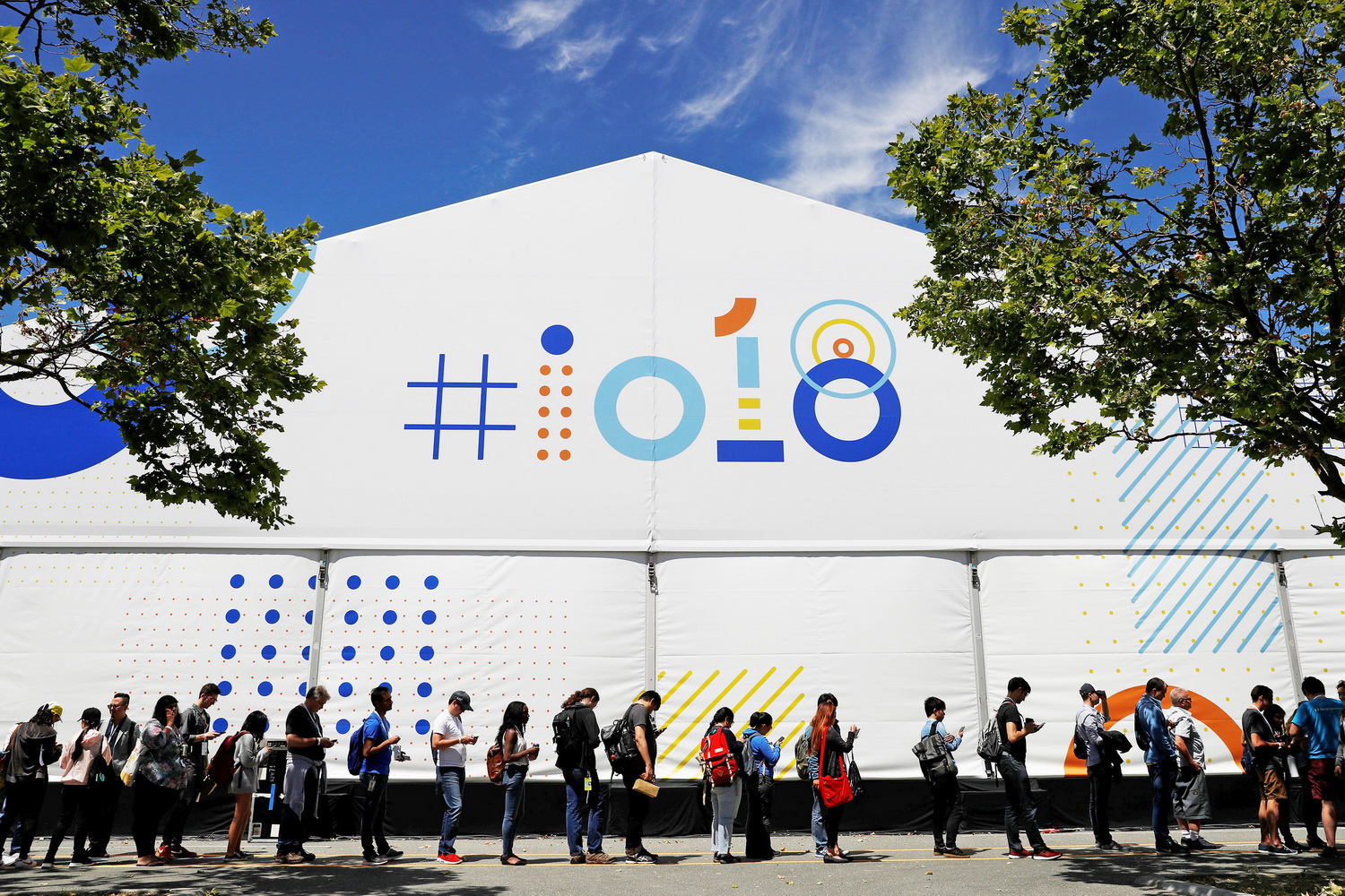 Google I/O是谷歌年度最重要研討會之一，今年或改以雲端方式直播。（路透資料圖片）