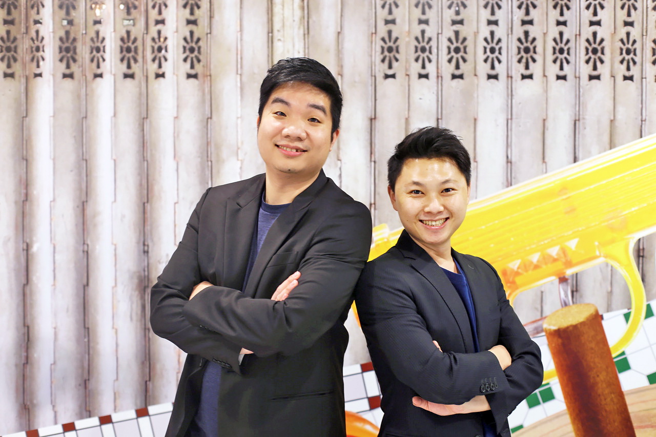 Omnichat聯合創辦人陳正達（上圖）及龐榮林（右）開拓人工智能客服，為零售及電商客戶創造價值。（Omnichat圖片）