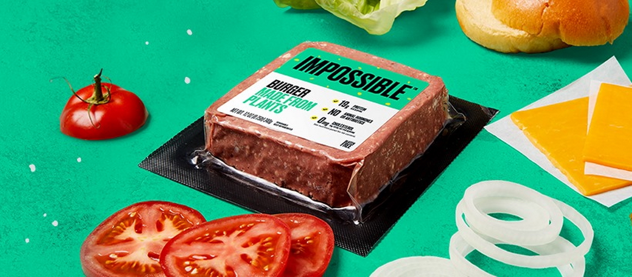 Impossible Foods主打生產肉色、味道與牛肉相似的食物製品。（Impossible Foods 圖片）