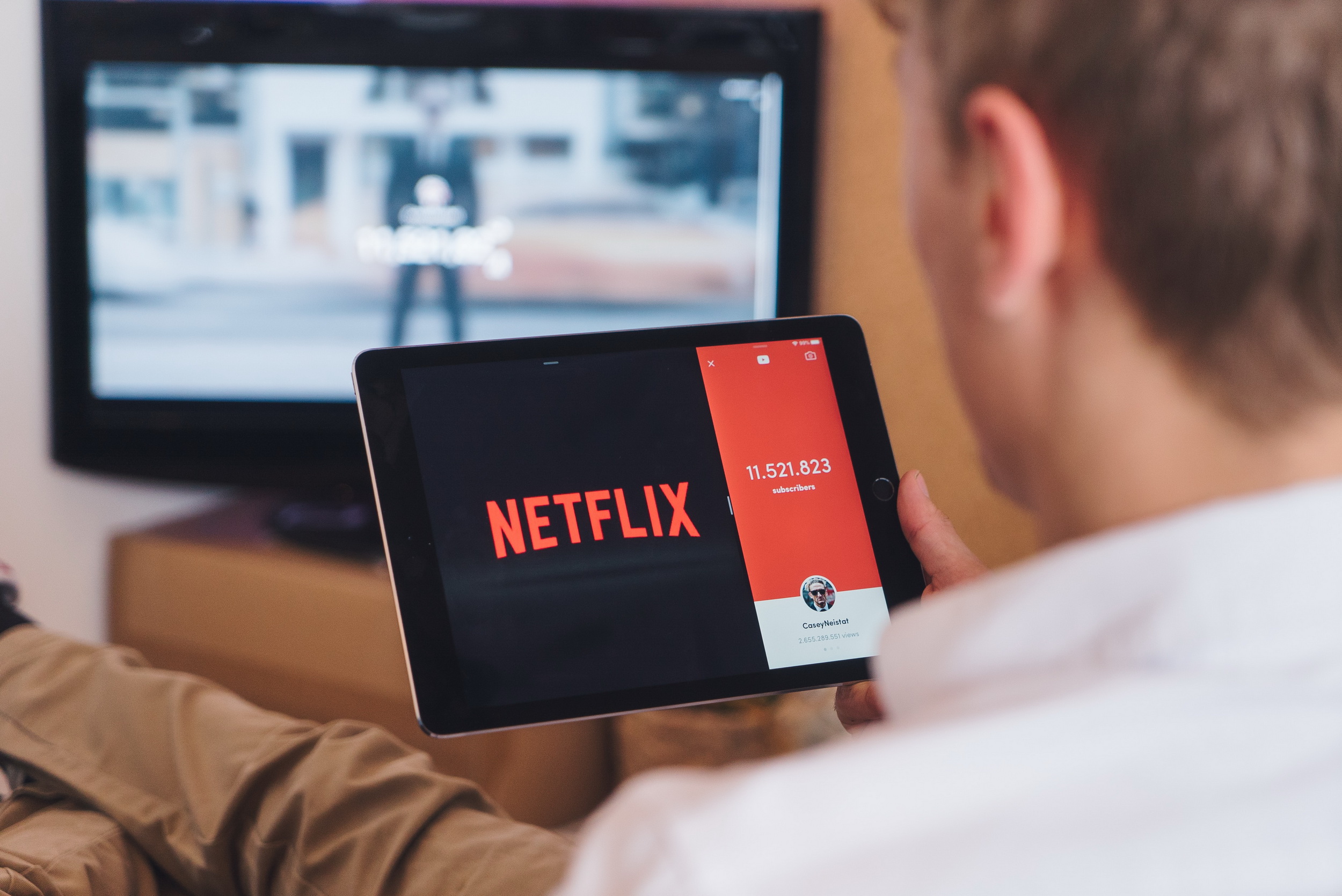 串流平台Netflix將下調英國和歐盟地區影片質素，為歐洲人騰出更多頻寬應付在家工作。（網上圖片）