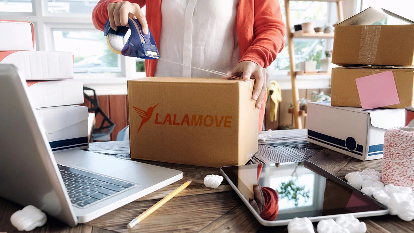 Lalamove近期加強網購貨運比重，亦引入代購及外賣送餐服務。（Lalamove圖片）
