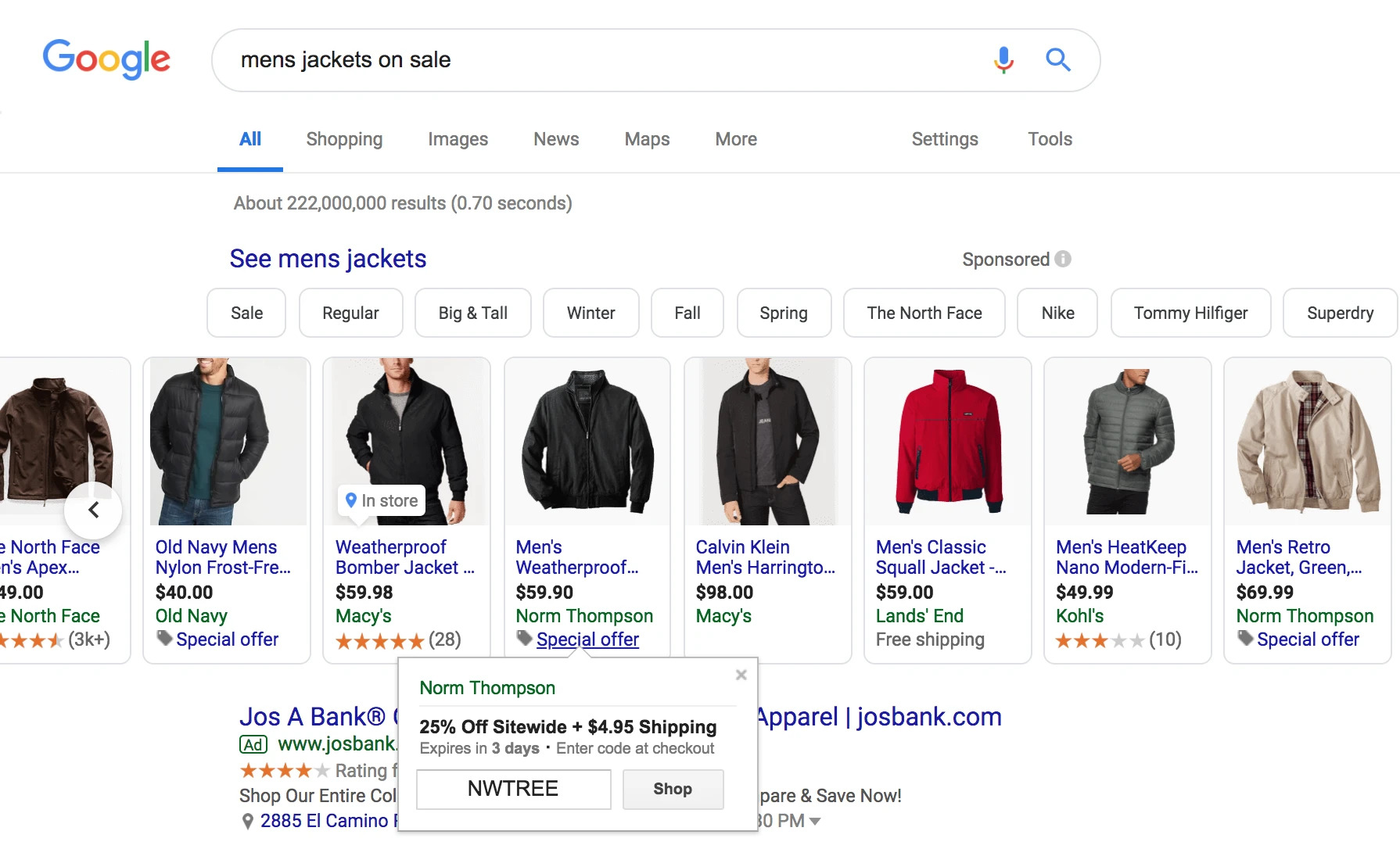 谷歌擬保留贊助廣告部分，向希望在搜尋結果排名靠前的商戶收費。（網上圖片）