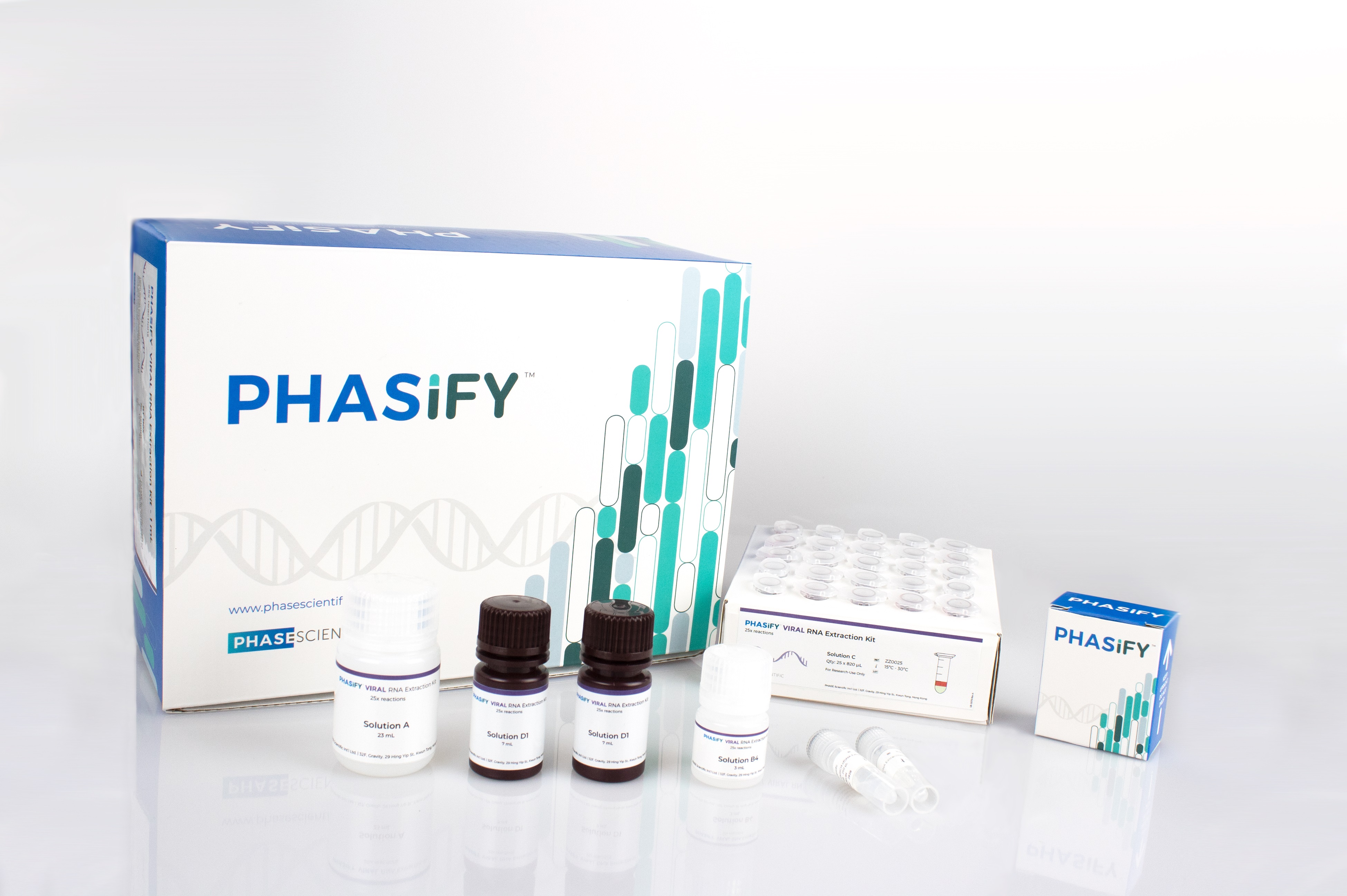 「PHASIFY VIRAL RNA Extraction Kit」透過從鼻液樣本抽取更多RNA，可以提升檢測準確度。（被訪者提供圖片）