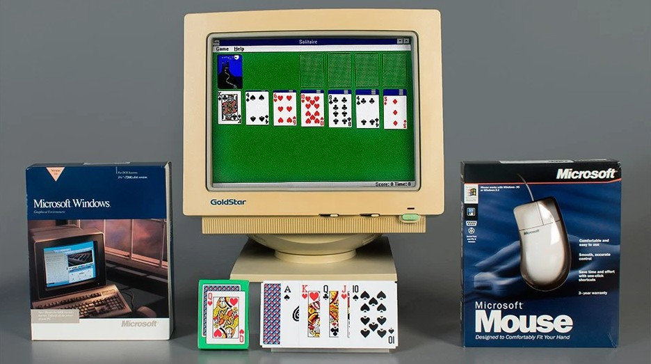 為慶祝虛擬紙牌遊戲《微軟接龍》誕生30周年，微軟邀請全球玩家參與賽事，冀打破一天內最多玩家的世界紀錄。（微軟網上圖片）
