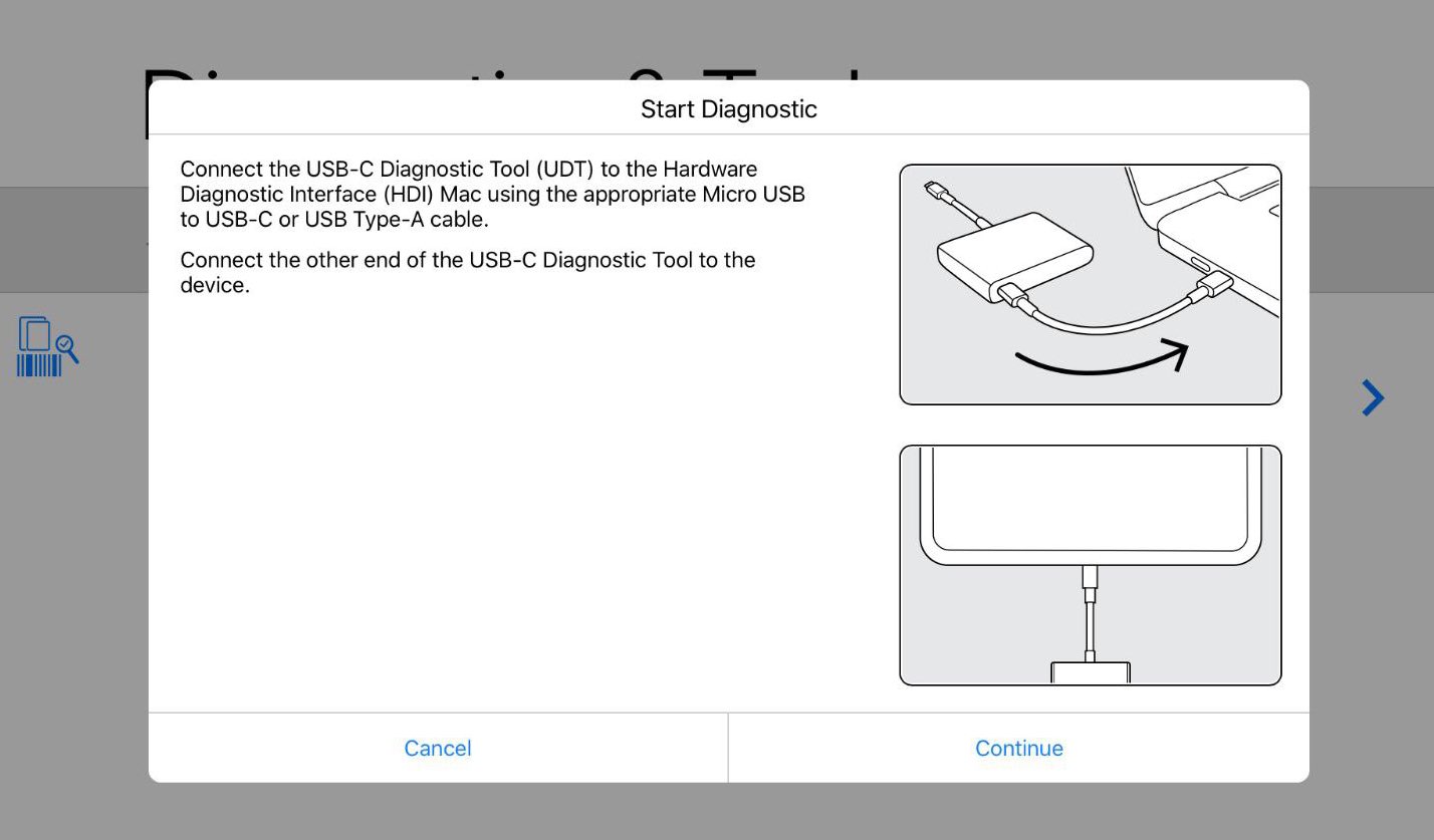 USB-C診斷工具（UDT）的內部名稱，或叫做ChimpSWD。（網上圖片）