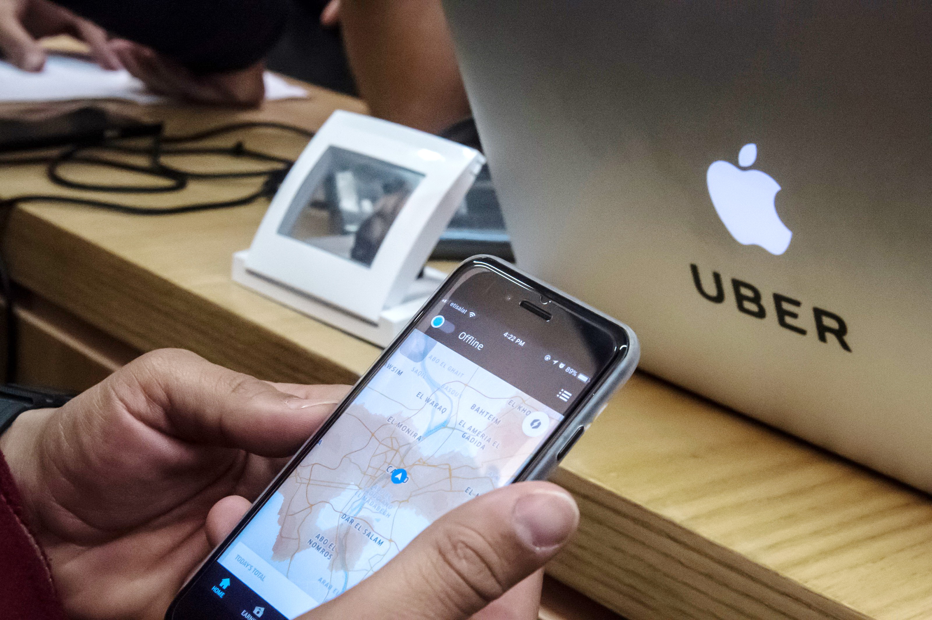 Uber宣布把亞太地區總部遷往香港，並設立科研和工程中心，為香港人創造更多就業機會。（法新社資料圖片）