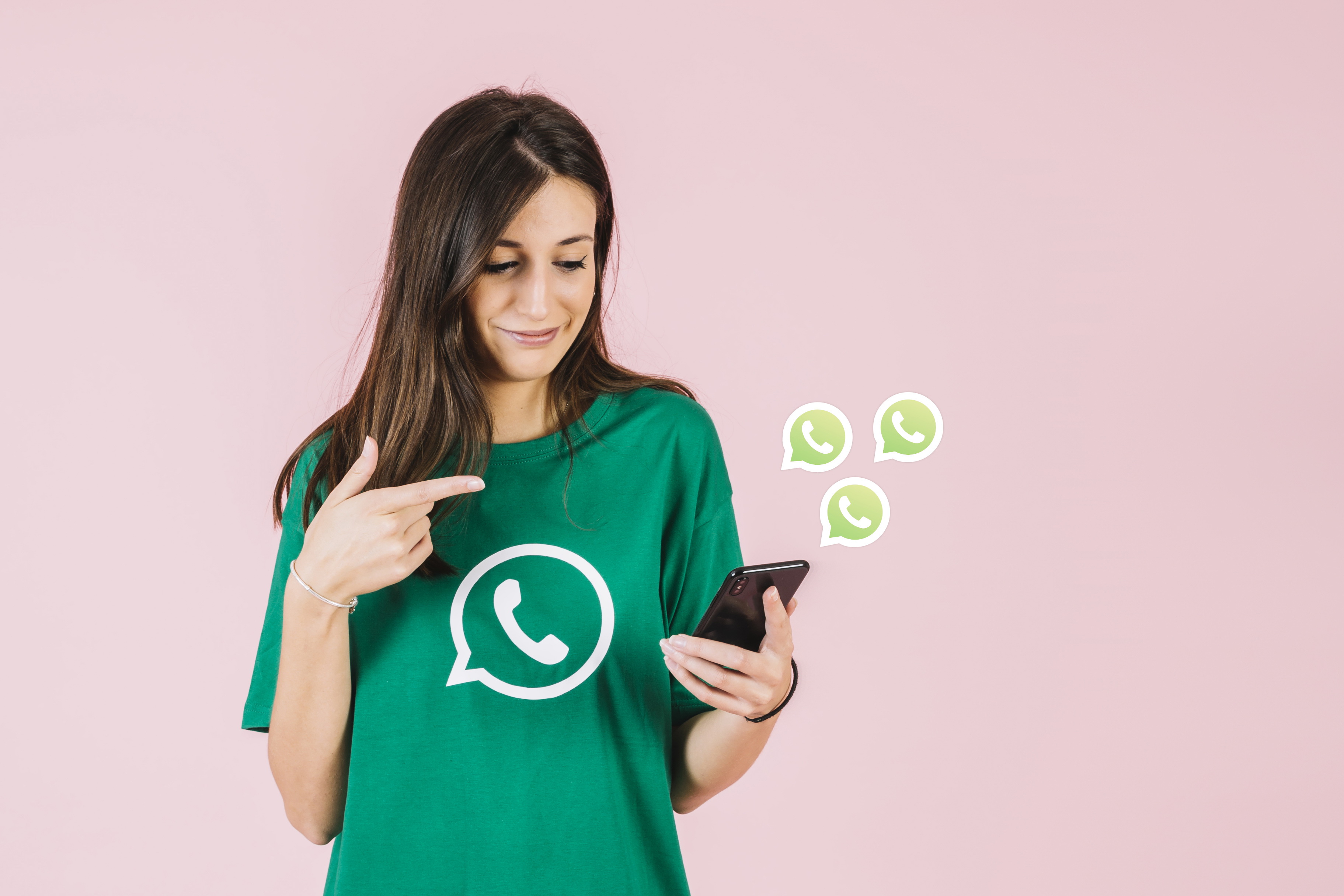 一般WhatsApp用戶，可通過支付系統免費轉賬；商戶則須先繳付3.99%手續費。（Freepik網上圖片）