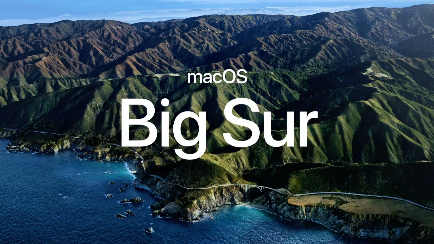新一代MacOS名為Big Sur。（蘋果公司圖片）