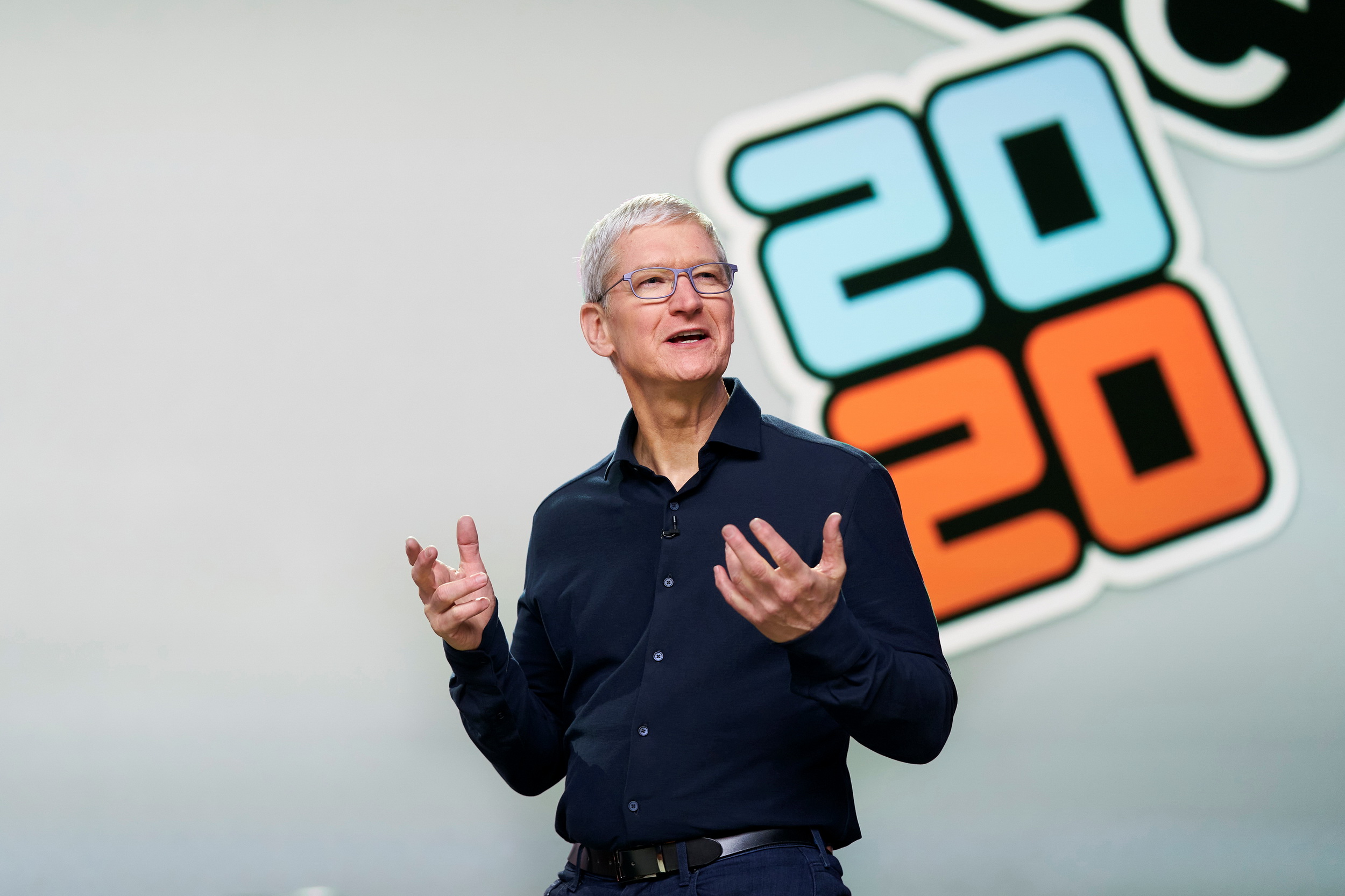 蘋果公司在全球開發者大會上宣布，旗下Mac電腦將改用自家的Apple Silicon。（路透資料圖片）