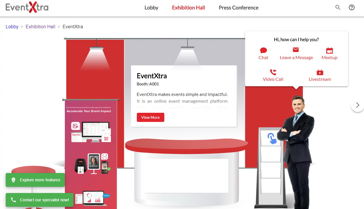 EventXtra八成業務屬於虛擬展覽。（EventXtra網上圖片）