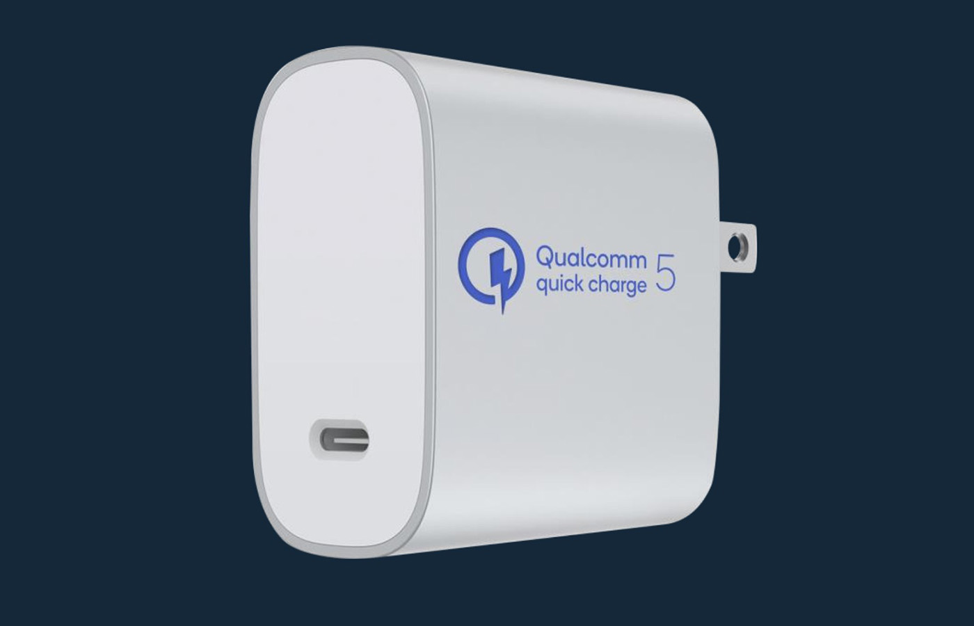 Quick Charge 5僅需5分鐘，便可把4500mAh電池的電量由0充至50%。（高通網上圖片）