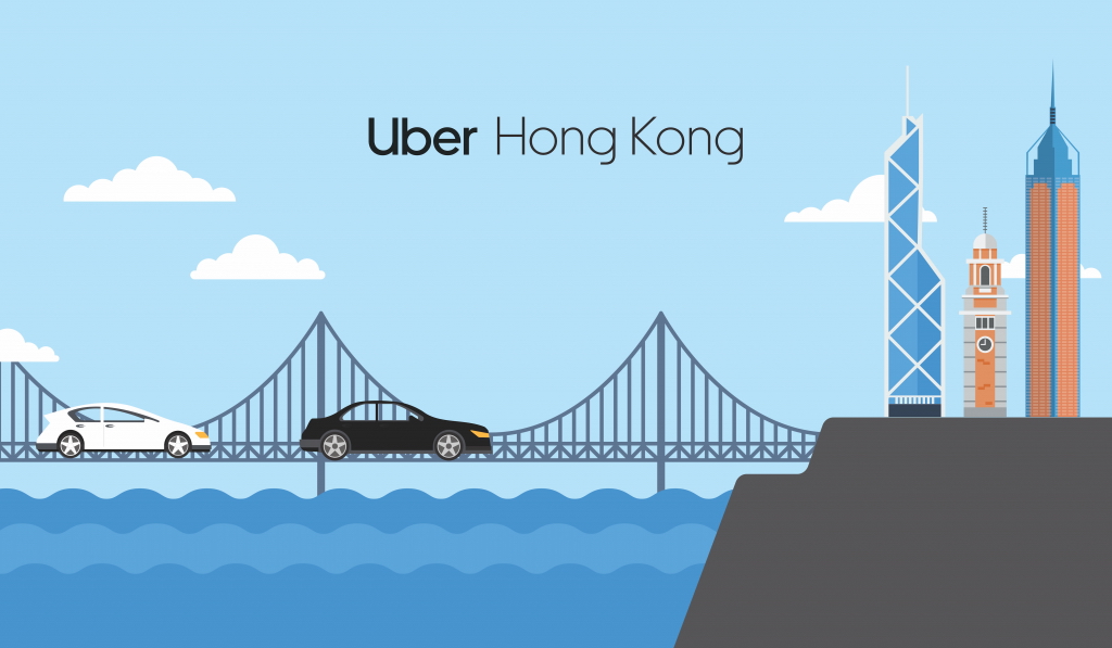 Uber指出，公司於今年5月宣布，有意將公司亞太地區總部遷至香港。（Uber香港圖片）