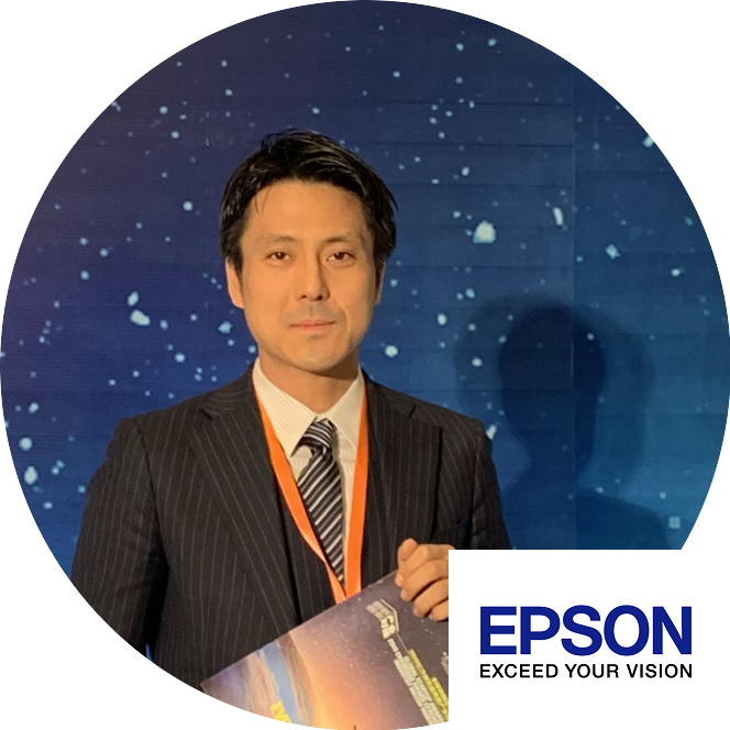 Epson高級經理小中島洋平