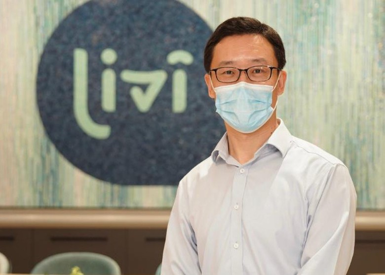 孫大威表示，livi的數據中心獨立設於香港，強調重視客戶的數據資料安全。（Livi Bank圖片）
