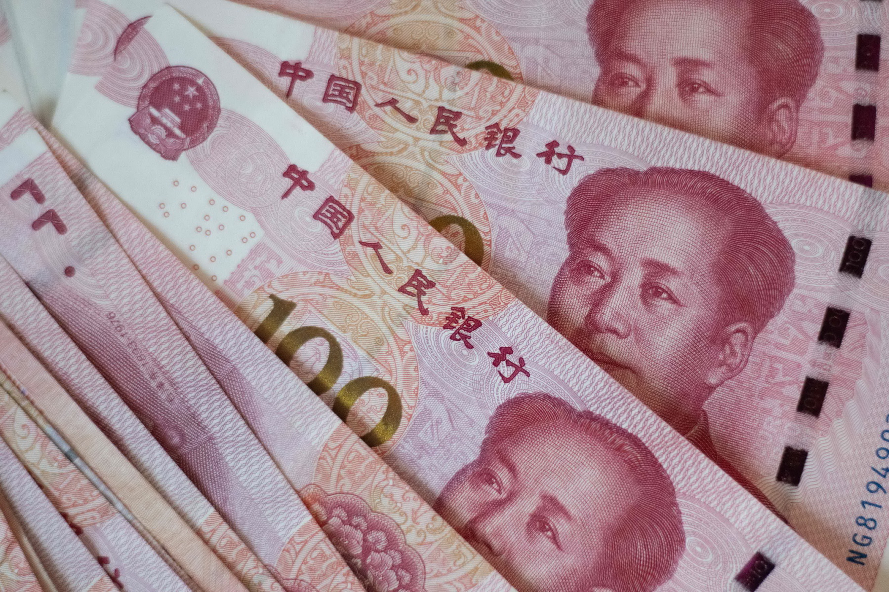 中國數碼人民幣即將面世，未來預料會代替部分人民幣實體紙鈔。（法新社資料圖片）