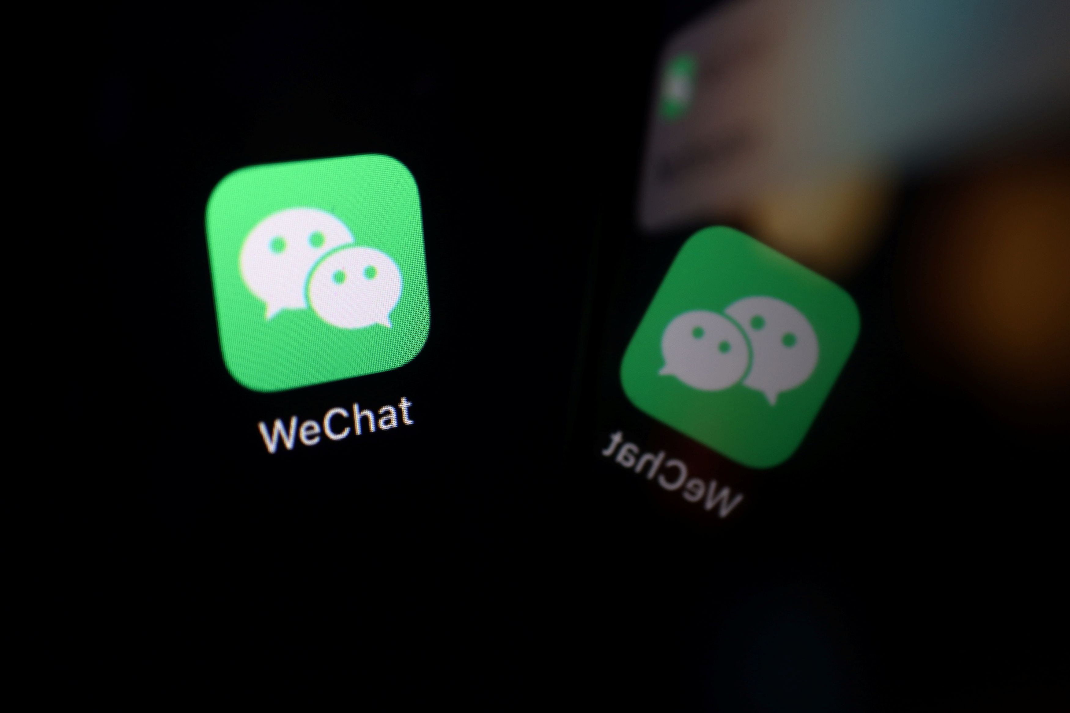 美國司法部要求WeChat在美國下架，以及禁止與WeChat進行交易。（路透資料圖片）