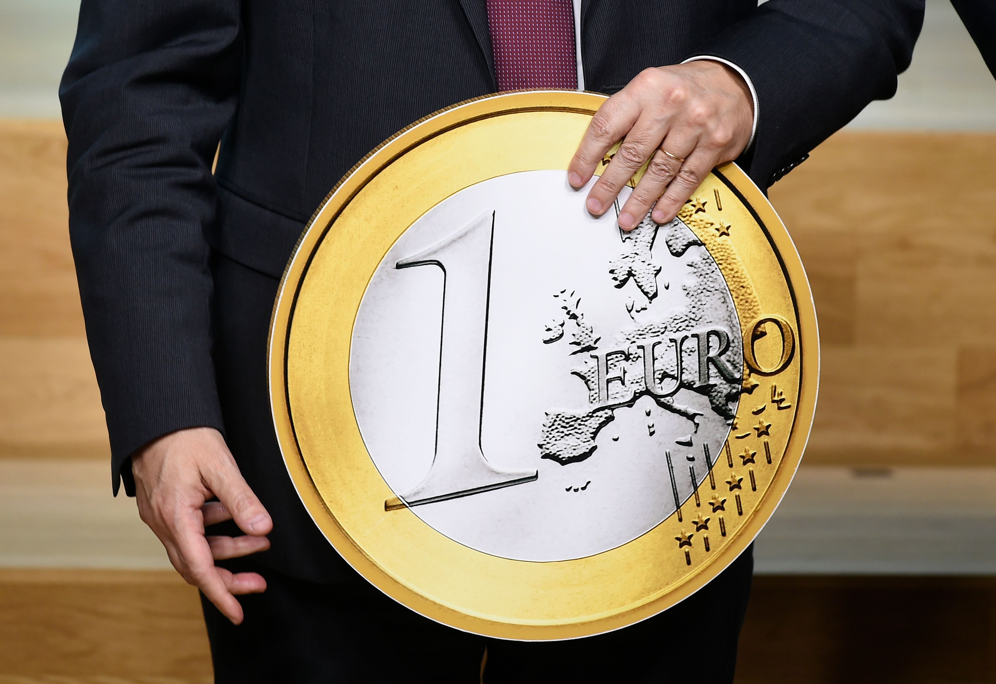 歐央行在有需要時，準備發行數碼歐羅貨幣。（法新社資料圖片）