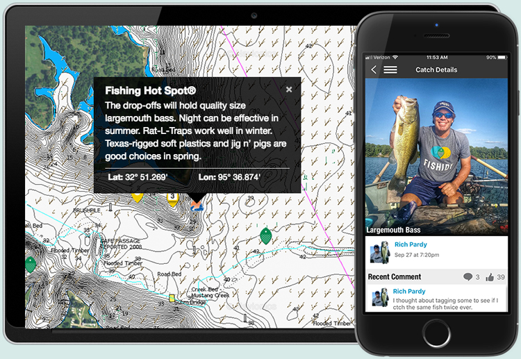 Fishidy的手機應用程式專為釣魚愛好者而設。（Fishidy網上圖片）