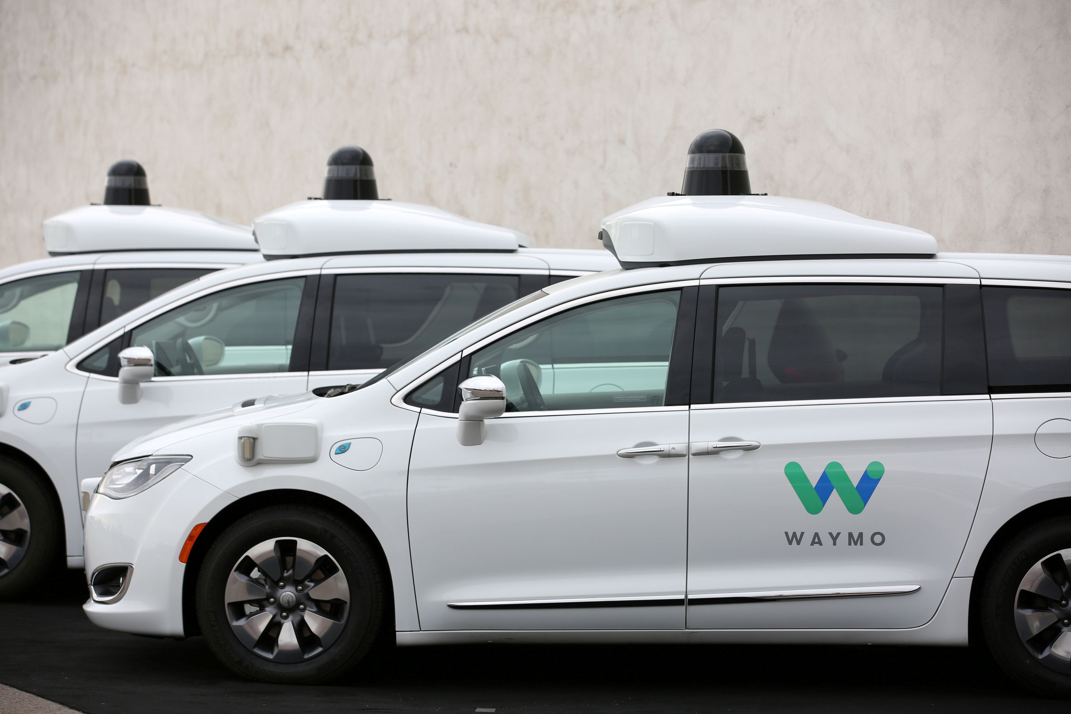 Waymo在山景城的自動駕駛車隊，則會繼續進行道路測試服務。（路透資料圖片）