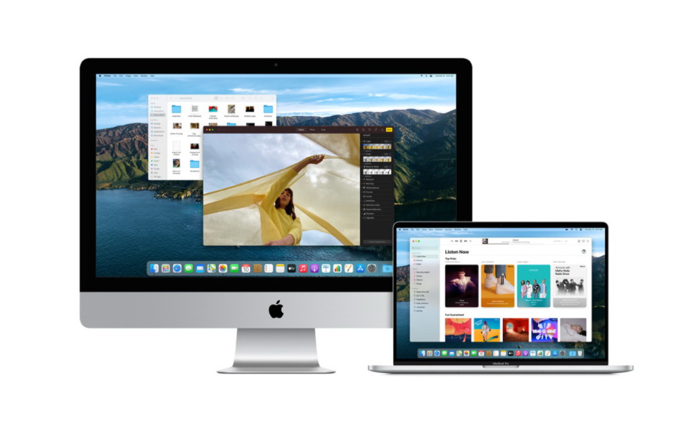 蘋果公司為迎接新Mac機推出，macOS已更新至Big Sur版本。（蘋果公司圖片）