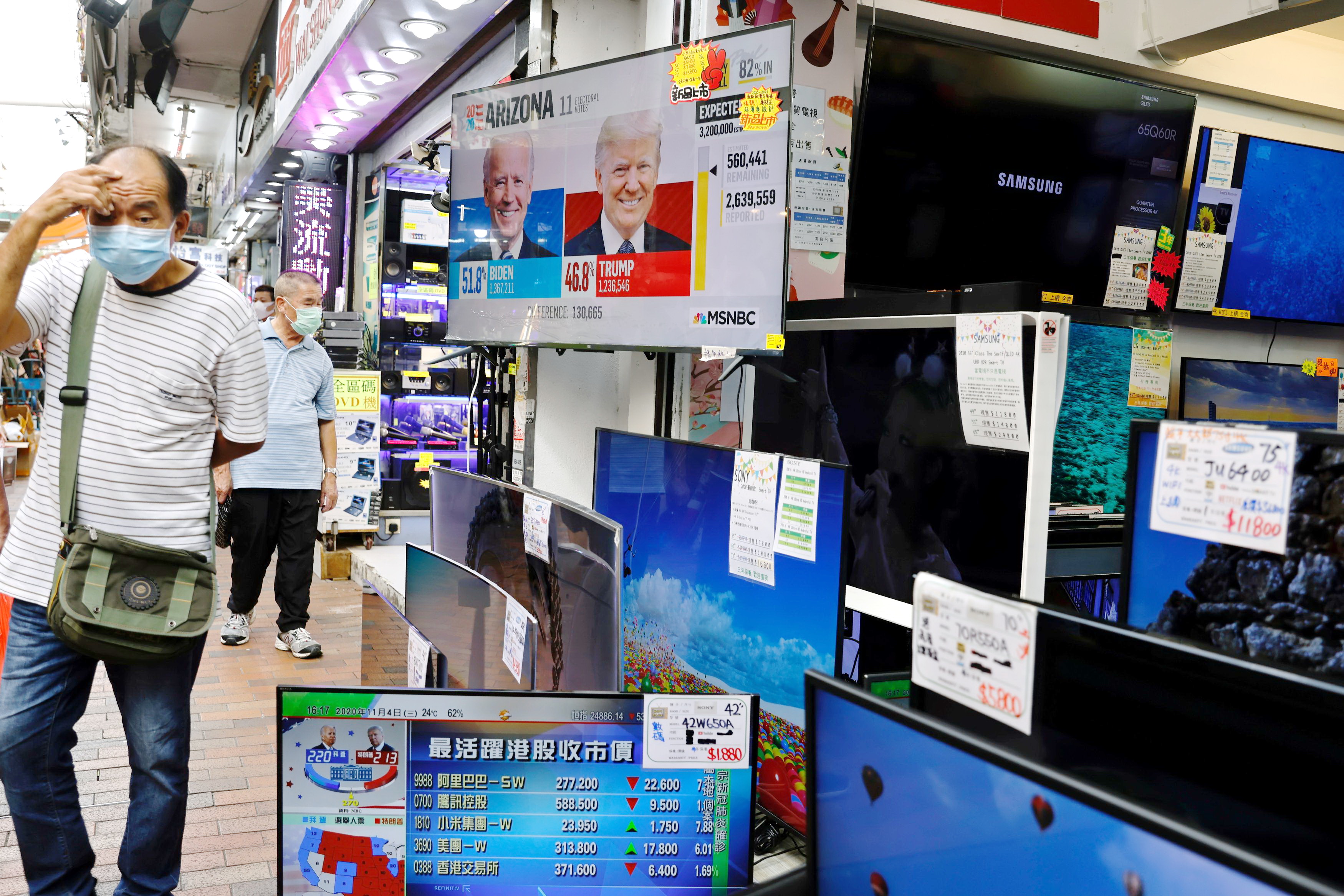 本港絕大部分市民已為全面數碼電視廣播作好準備。（路透資料圖片）