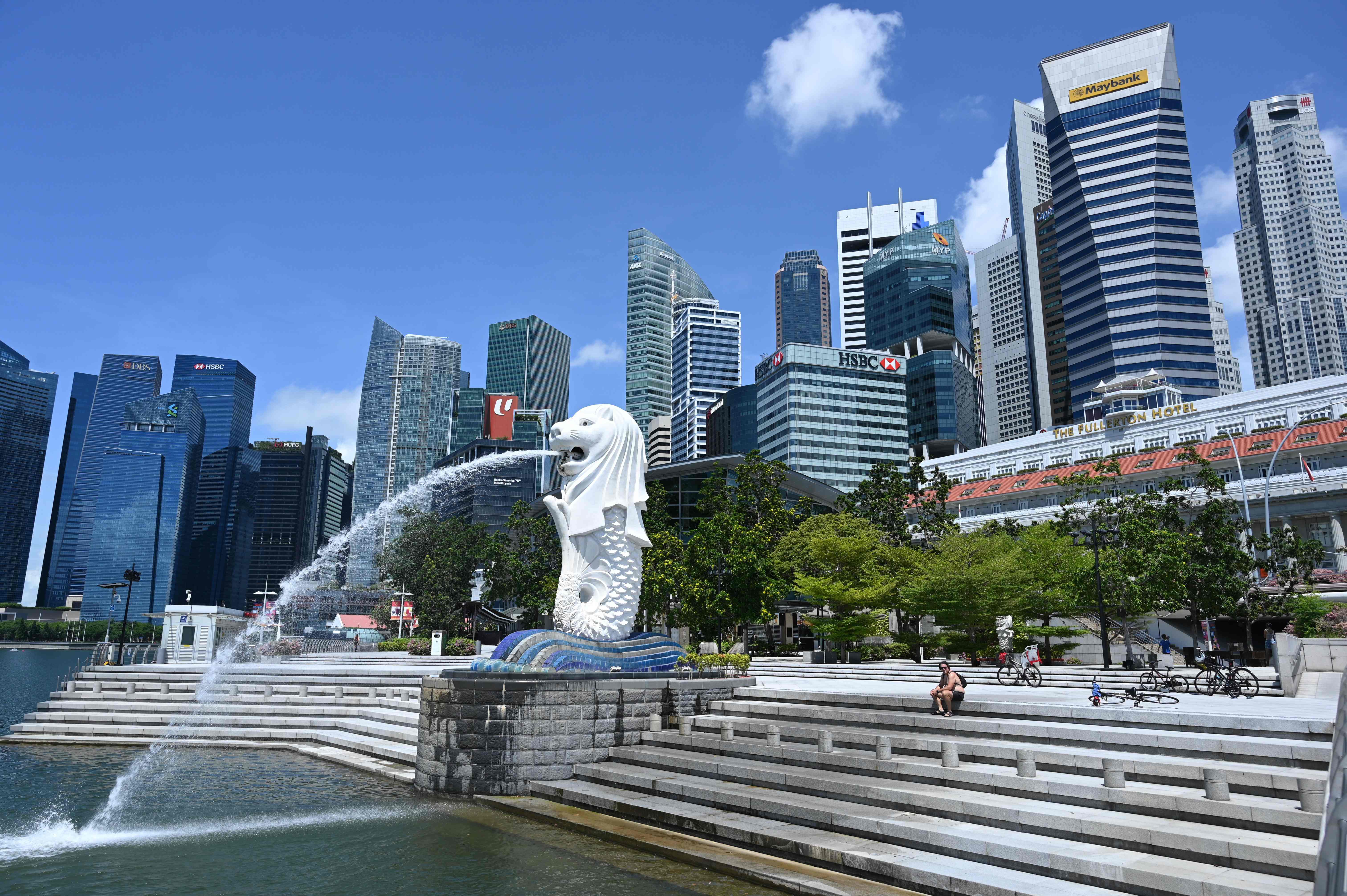 新加坡針對區塊鏈生態系統，投放1200萬新加坡元以加強當地企業競爭力。（法新社資料圖片）