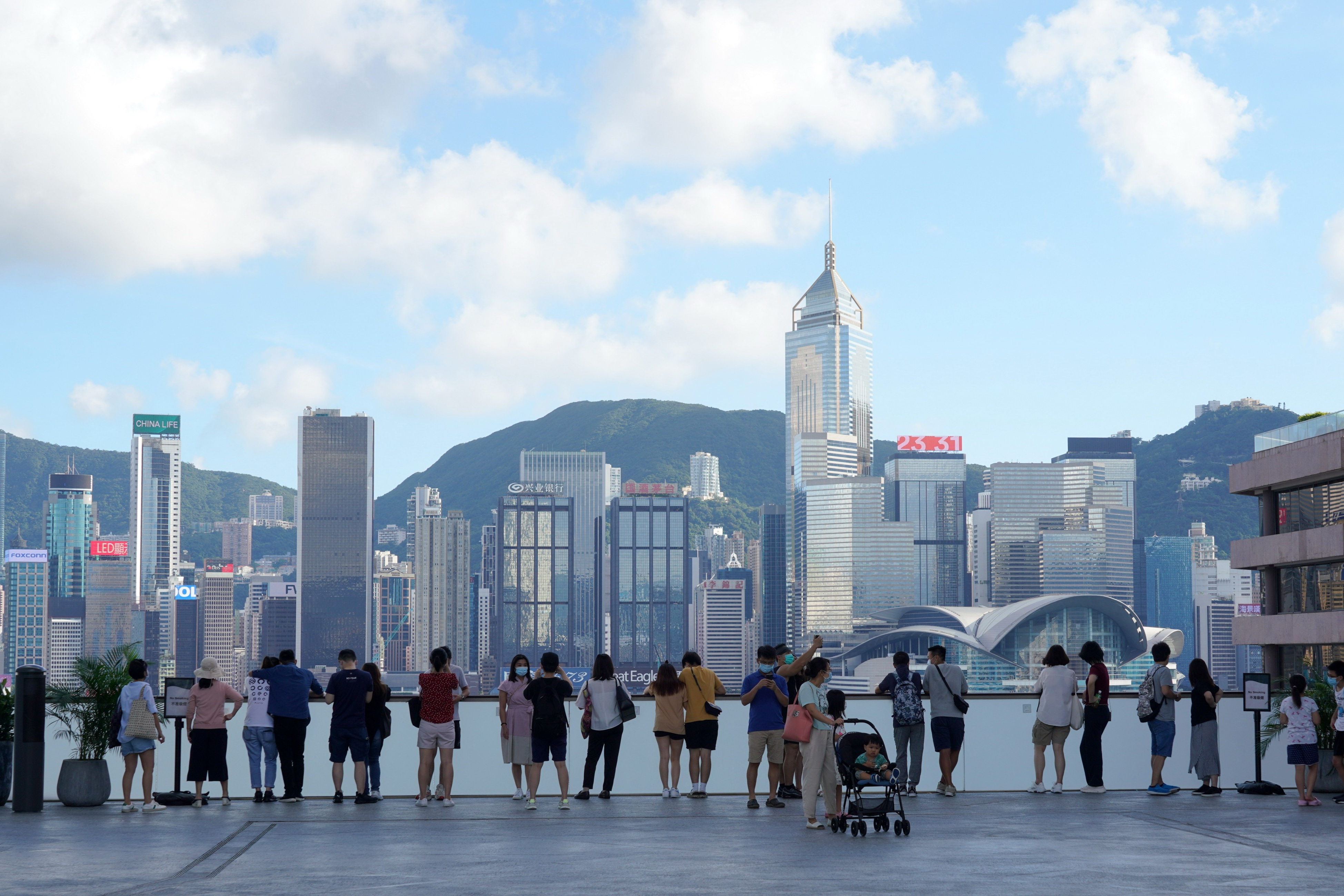 首屆「城市創科大挑戰」今舉行啟動禮，以智創香港新常態為主題，當局冀尋創科方案，解決疫後的環境和社交問題。（ 中新社資料圖片）