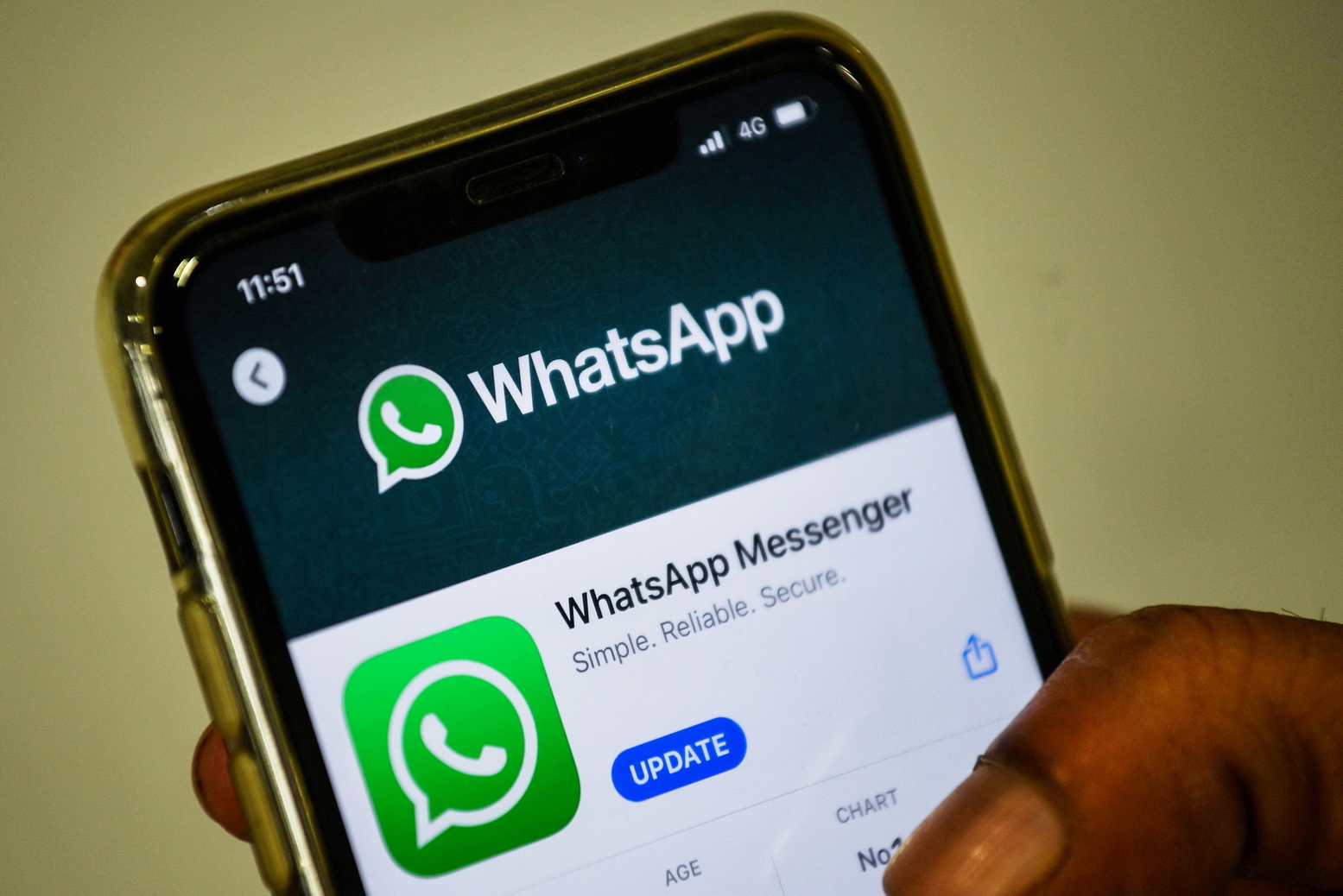 WhatsApp將於2021年2月8日，更新其私隱政策條款，用戶必須同意方可使用。（法新社資料圖片）