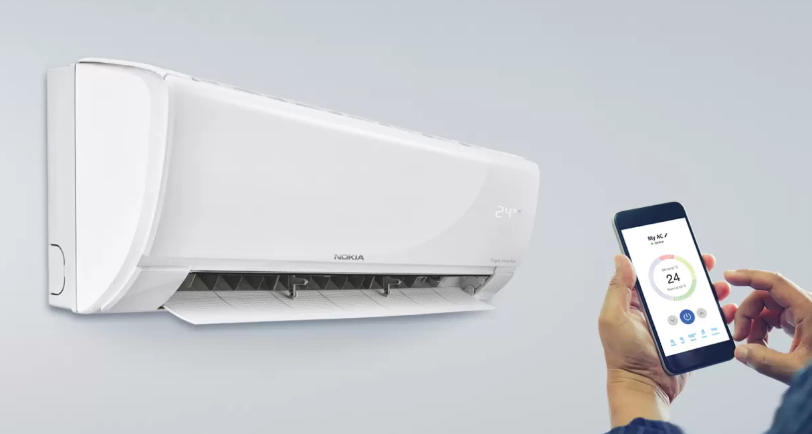 諾基亞在印度推出3款智能冷氣機，可透過手機程式遙控。（Flipkart網上圖片）