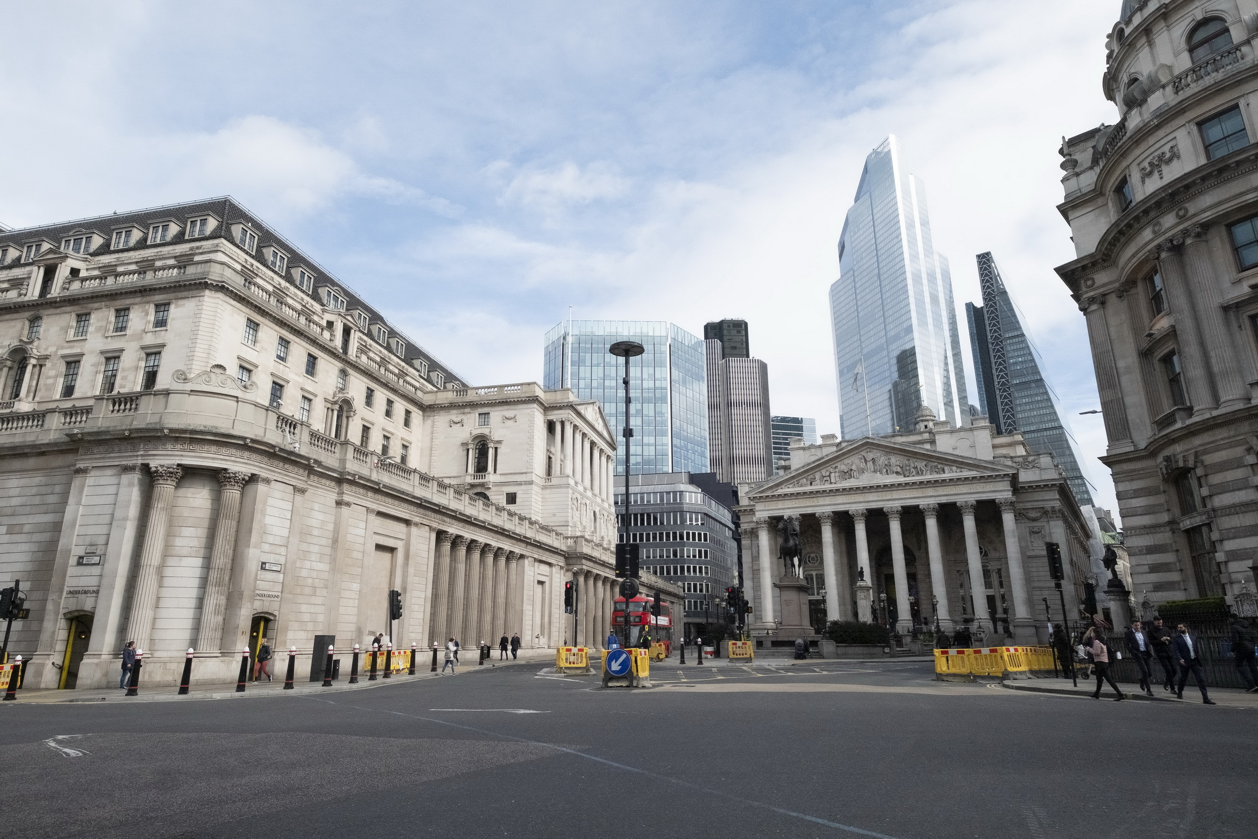 英國倫敦是老牌的國際金融中心，是美國三藩市以外最多FinTech獨角獸的城市。（新華社資料圖片）