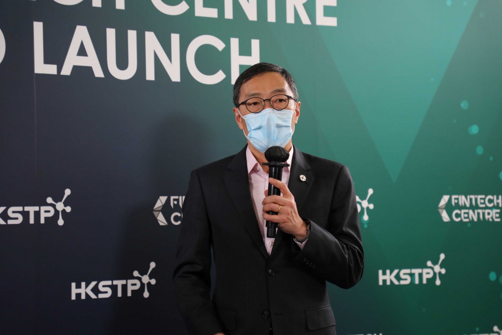 香港科技園公司行政總裁黃克強表示，啟動全新的FinTech Centre是科技園一個重要里程碑，標誌了科技園於新一年開展跨行業的金融科技共創與合作。