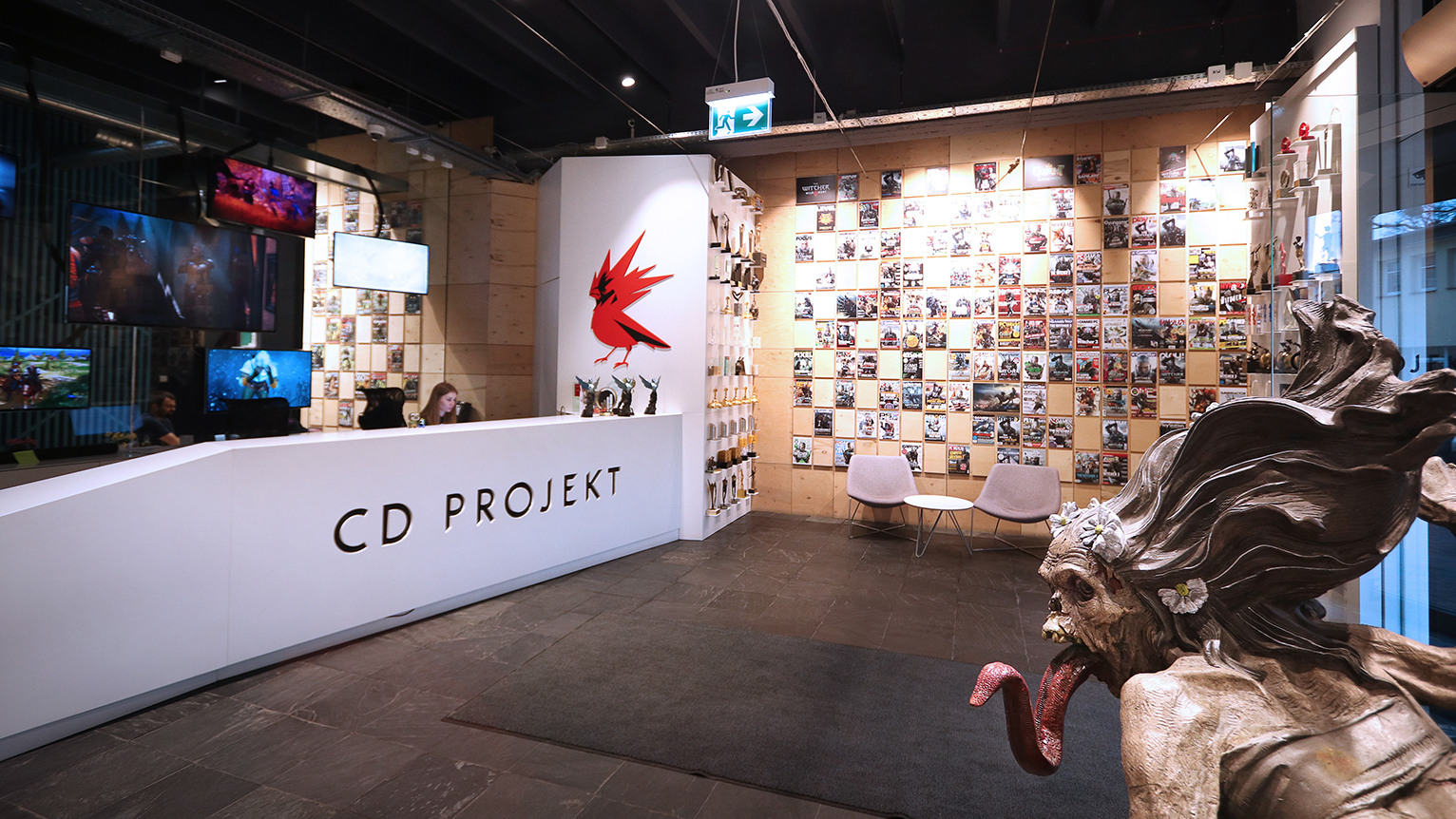 CD Projekt RED總部位於華沙，為波蘭最大遊戲開發商之一。（CD Projekt RED網上圖片）