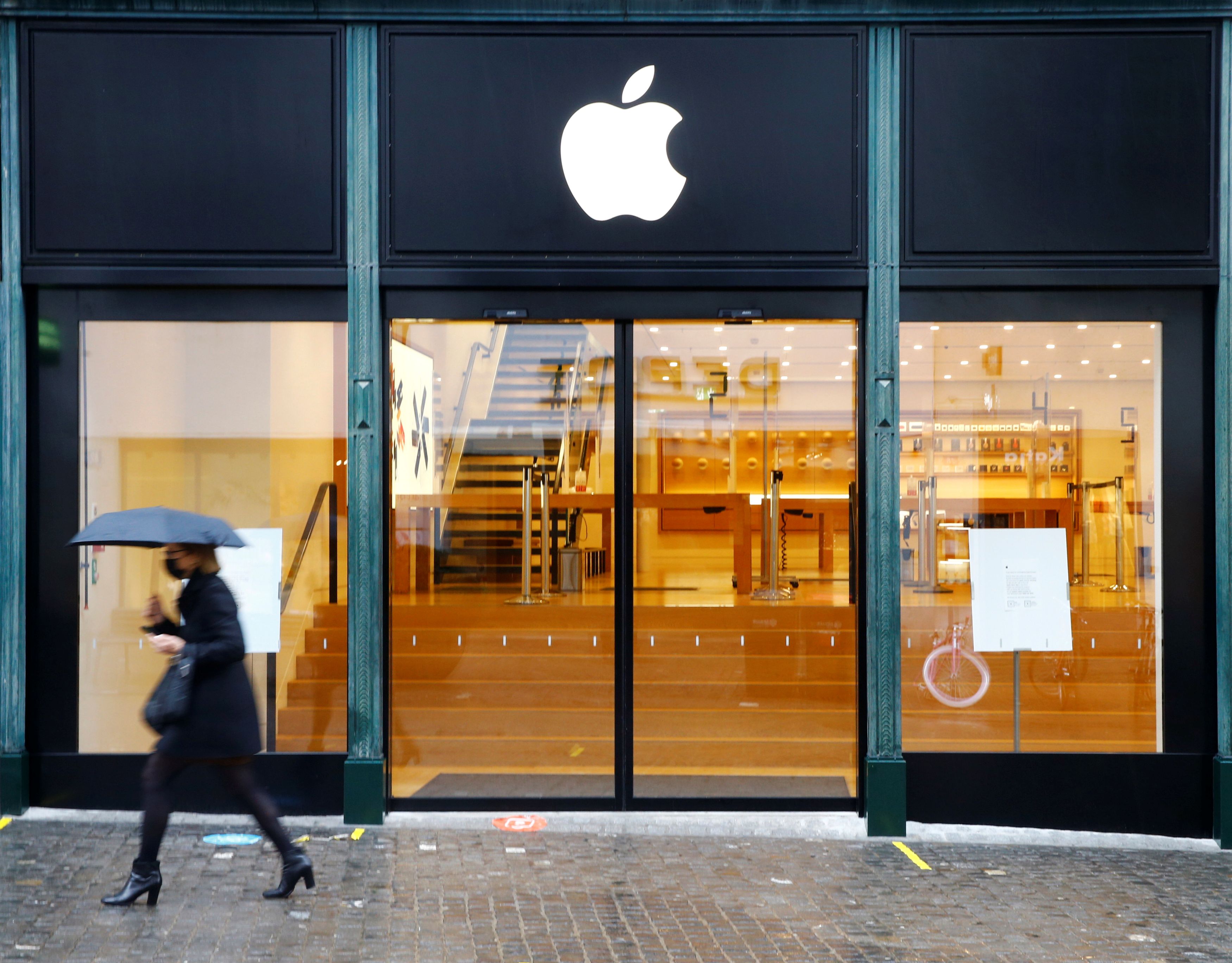 二○二○年，據公開報道，蘋果至少已收購十一家公司。（路透資料圖片）