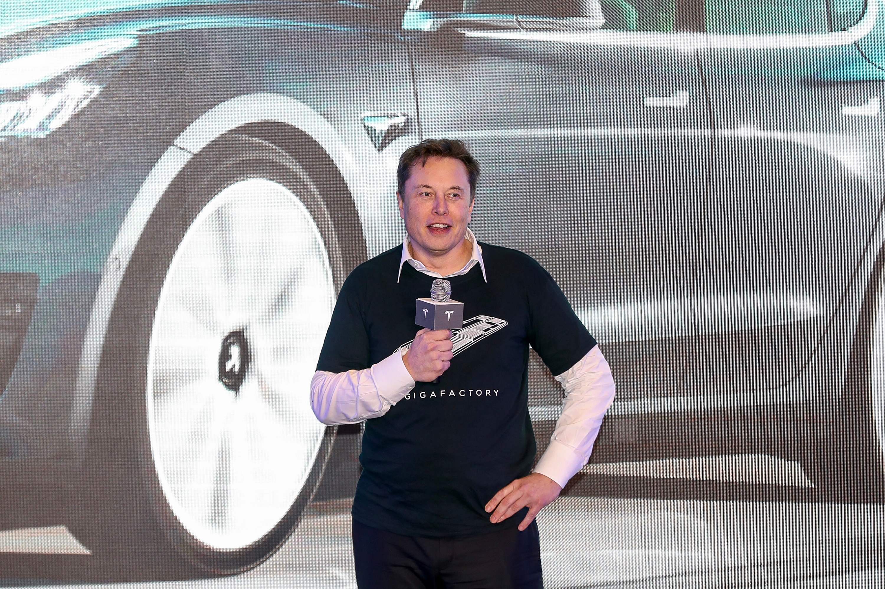 Elon Musk的策略非常聰明，經過多次降價，對於中低端汽車市場來說是個炸彈。（法新社資料圖片）