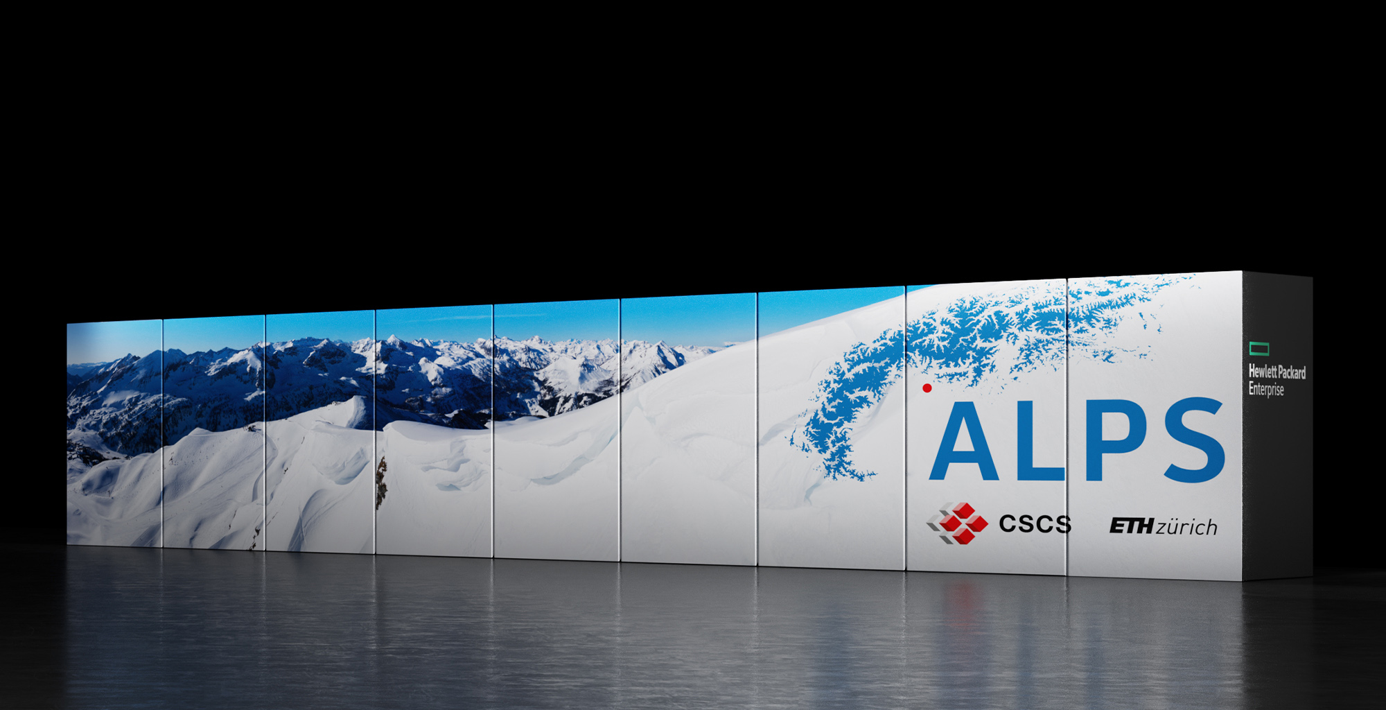 輝達將夥拍惠普企業，為瑞士國家超級計算中心建立ALPS超級電腦，預計2023年上線。（Nvidia網上圖片）
