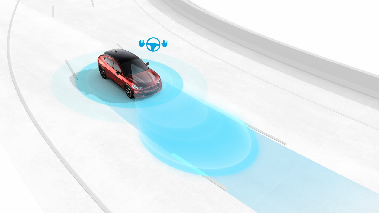 福特自駕系統BlueCruise，目前已完成近百萬公里路況測試。（Ford圖片）