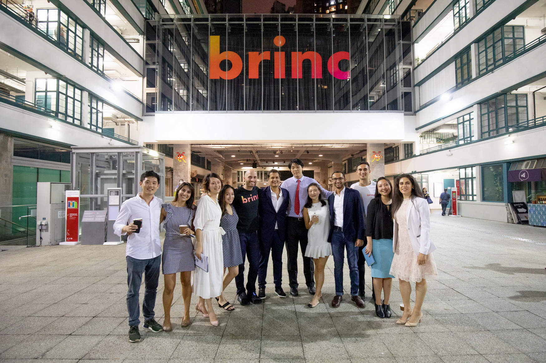 Brinc在中環元創方設立全球總部，每月都舉辦活動營造創業生態。（Brinc網頁圖片）