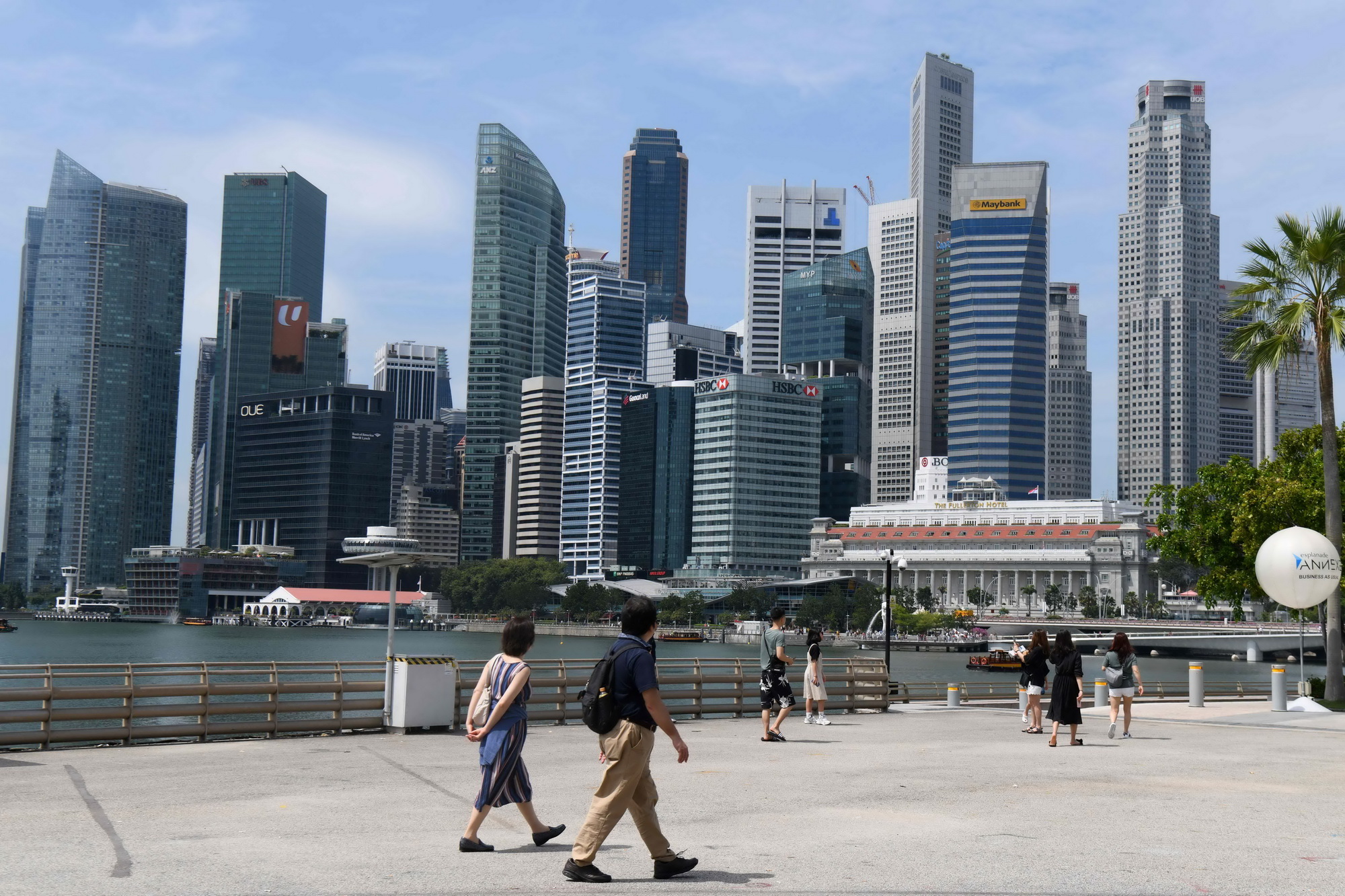 受新冠疫情影響，花旗集團等大行，相繼縮減在新加坡的辦公空間。（法新社資料圖片）